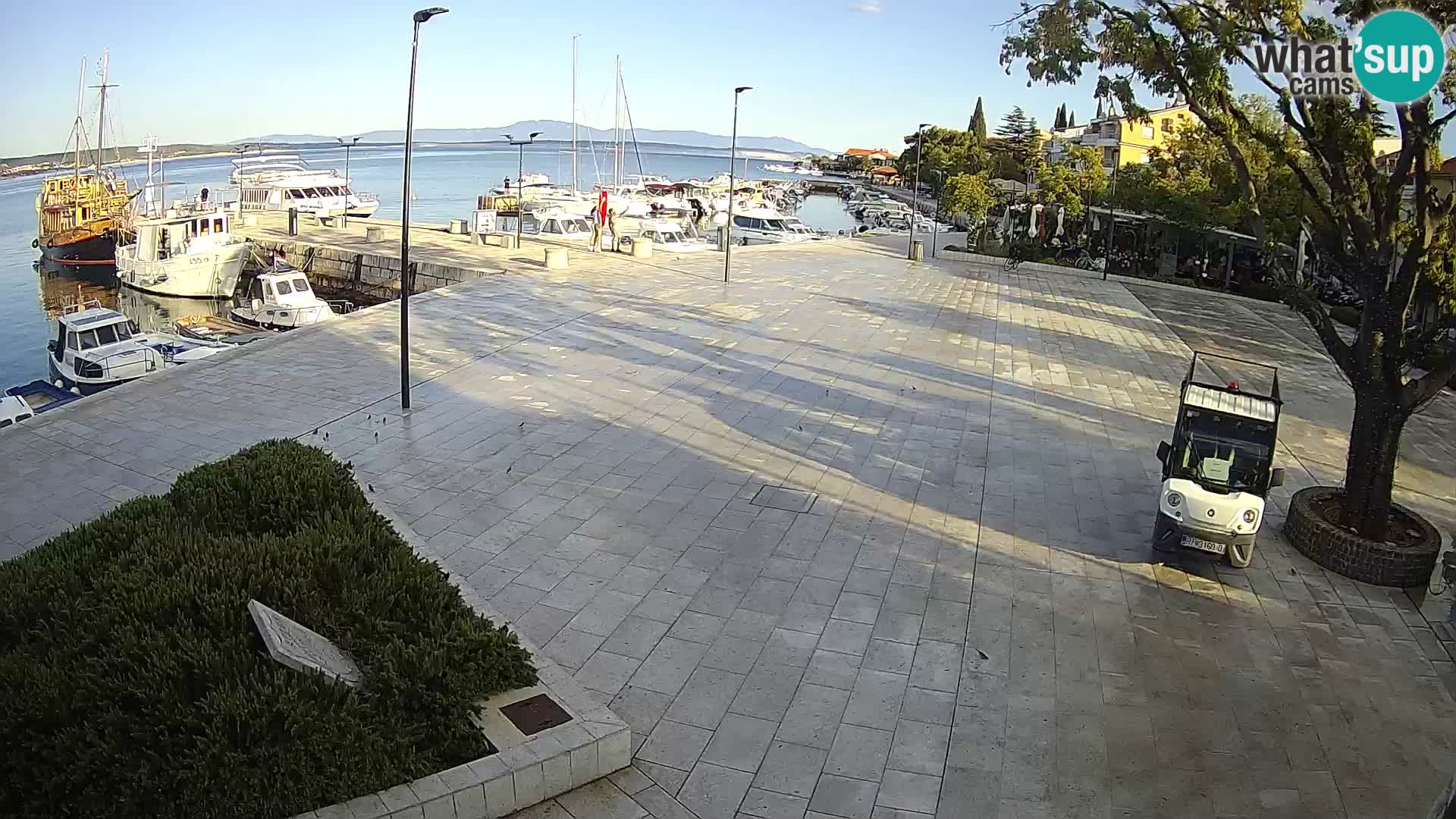 Kamera v živo Selce panorama – Pogled z apartmaja Lela