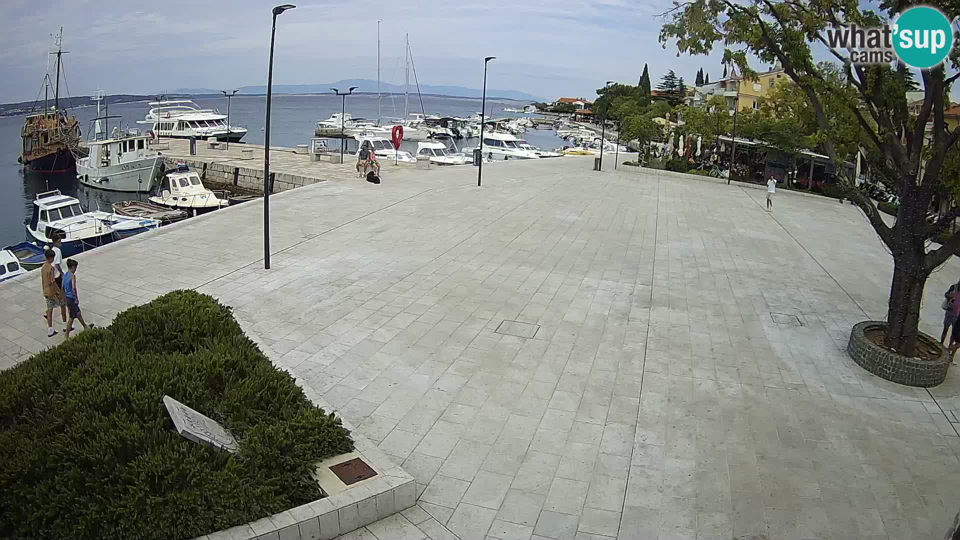 Kamera v živo Selce panorama – Pogled z apartmaja Lela