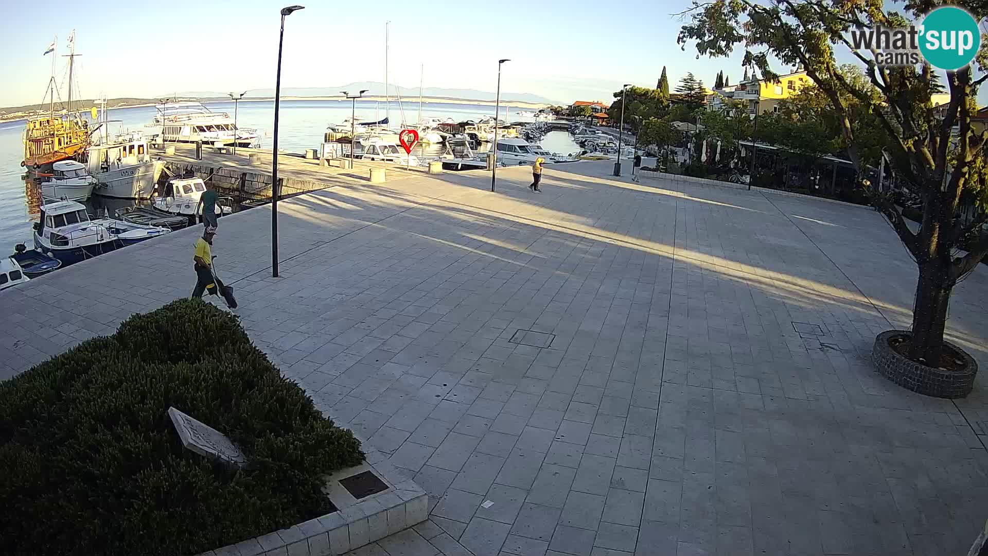 Kamera v živo Selce panorama – Pogled z apartmaja Lela