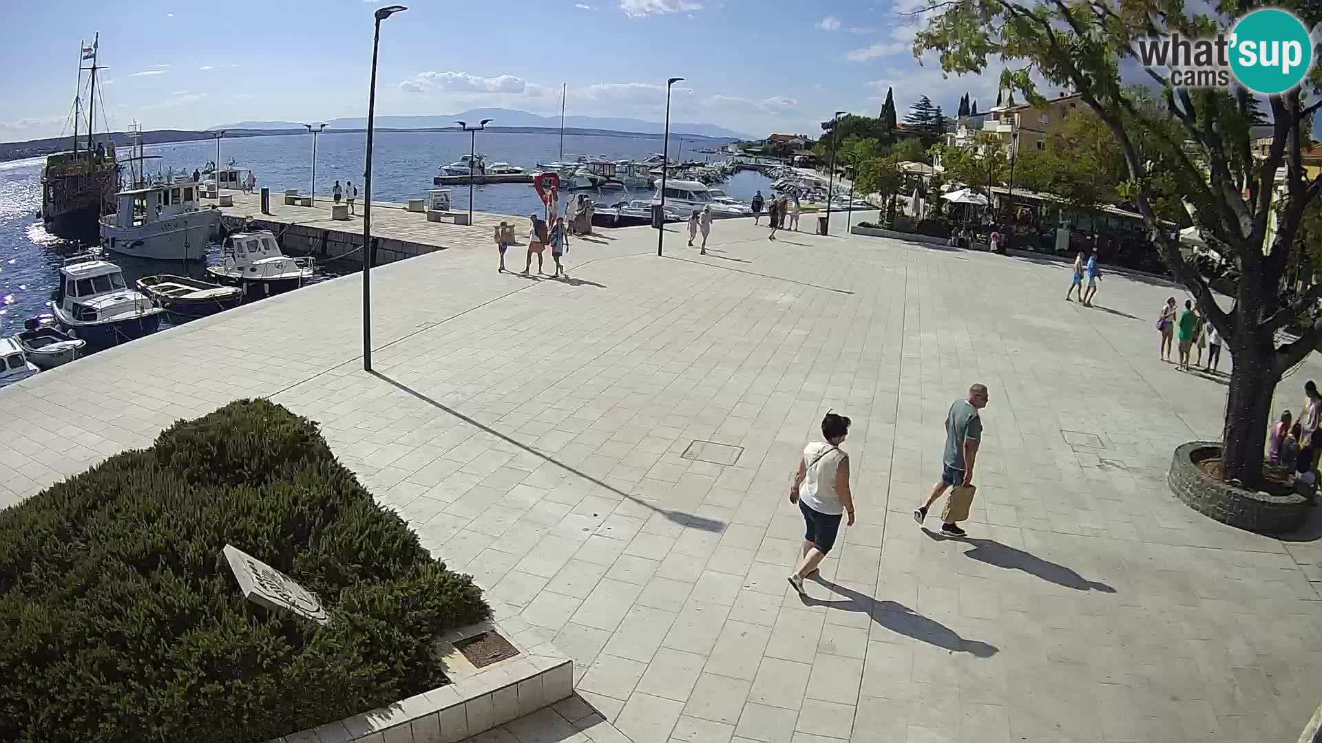 Web kamera Selce panorama – Pogled s apartmana Lela
