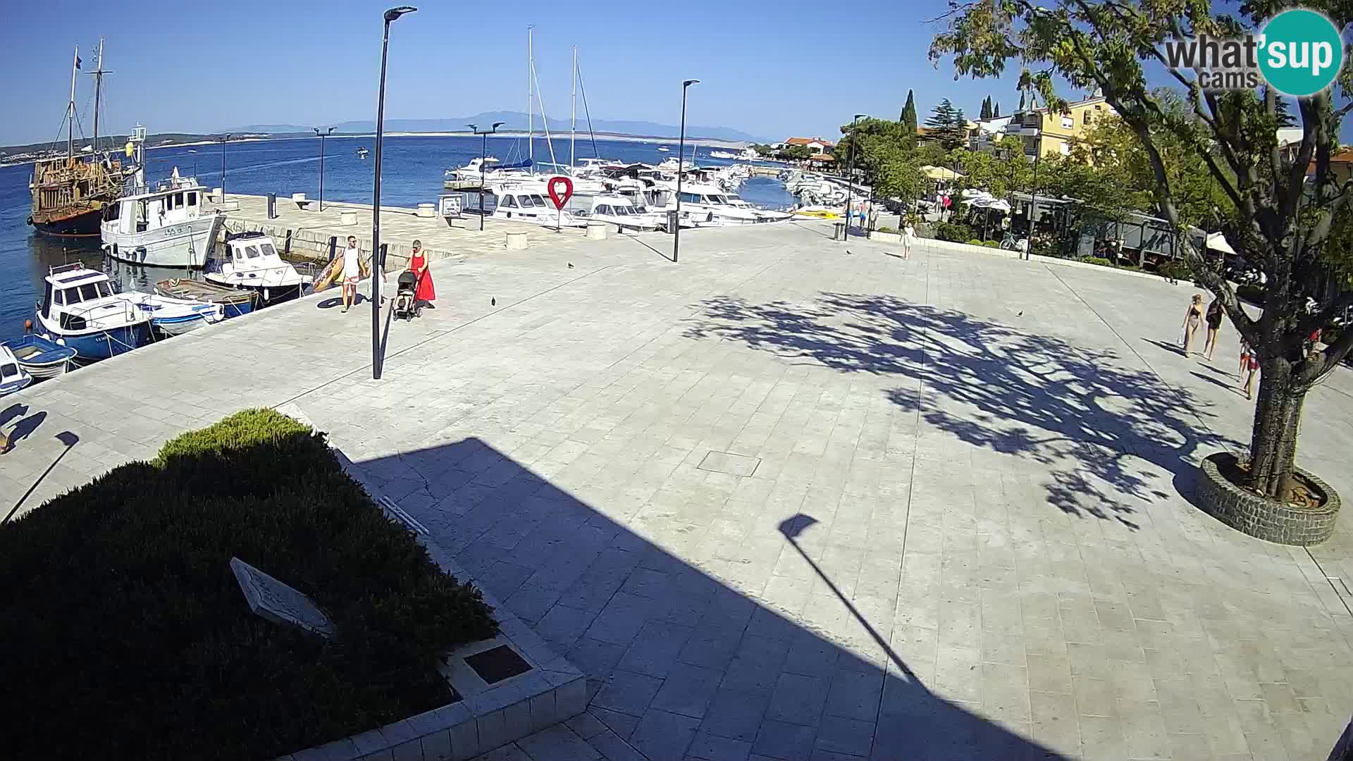 Webcam Selce panorama – Blick von der Wohnung Lela