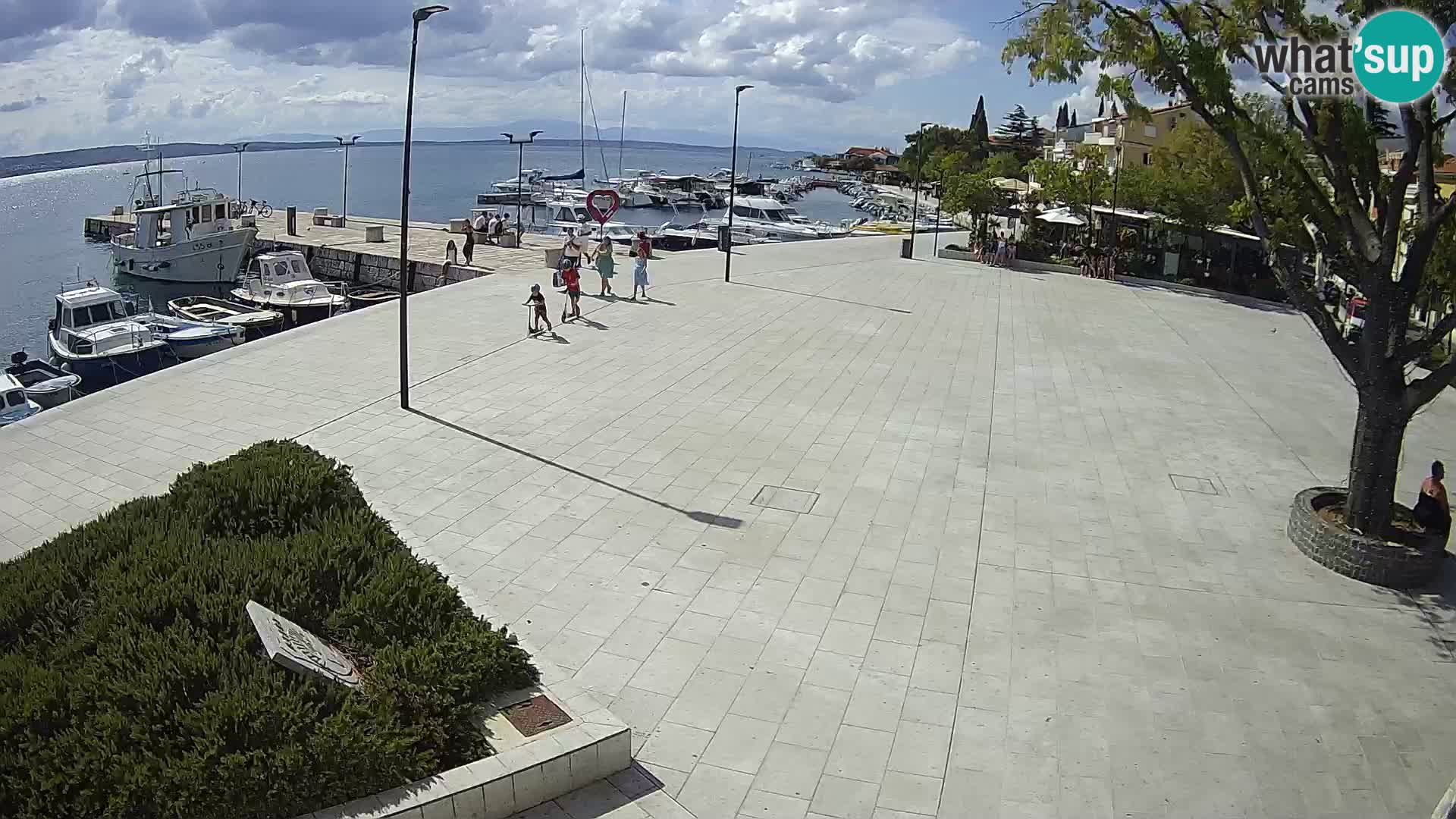 Selce webcam – Hauptplatz