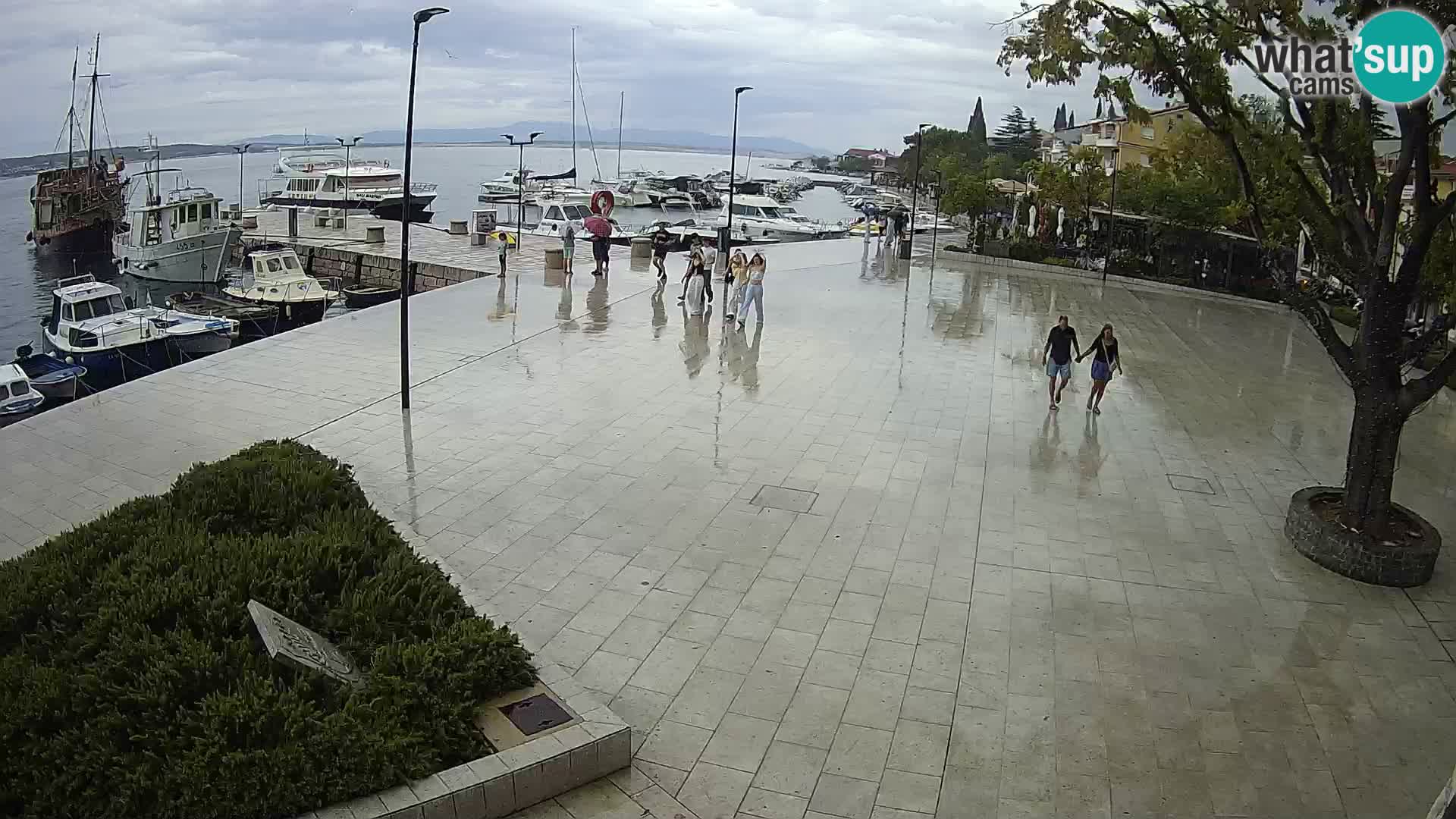 Webcam Selce panorama – View from apartment Lela