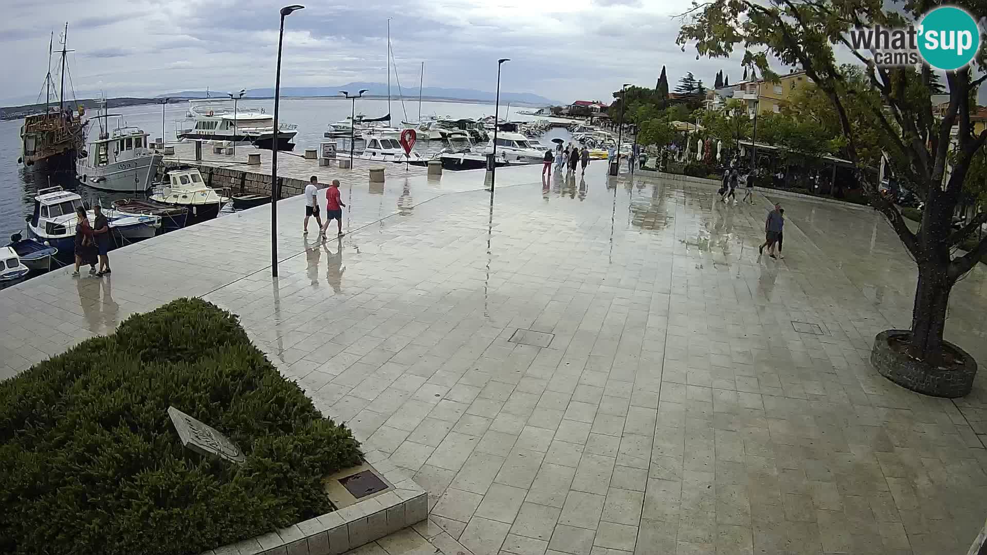 Webcam Selce panorama – View from apartment Lela