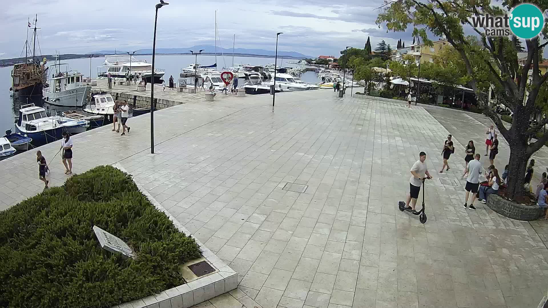 Livecam Selce panorama dall’appartamento Lela