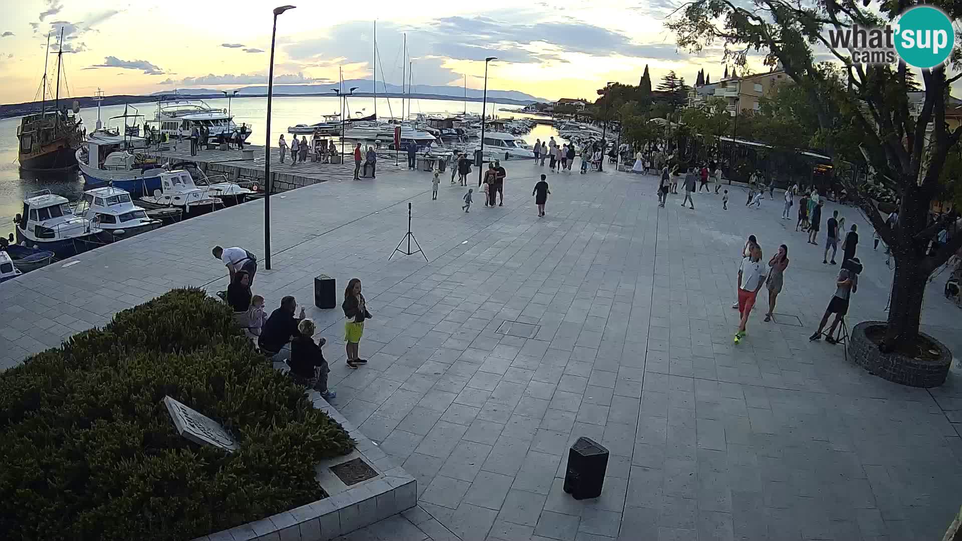 Selce webcam – Hauptplatz