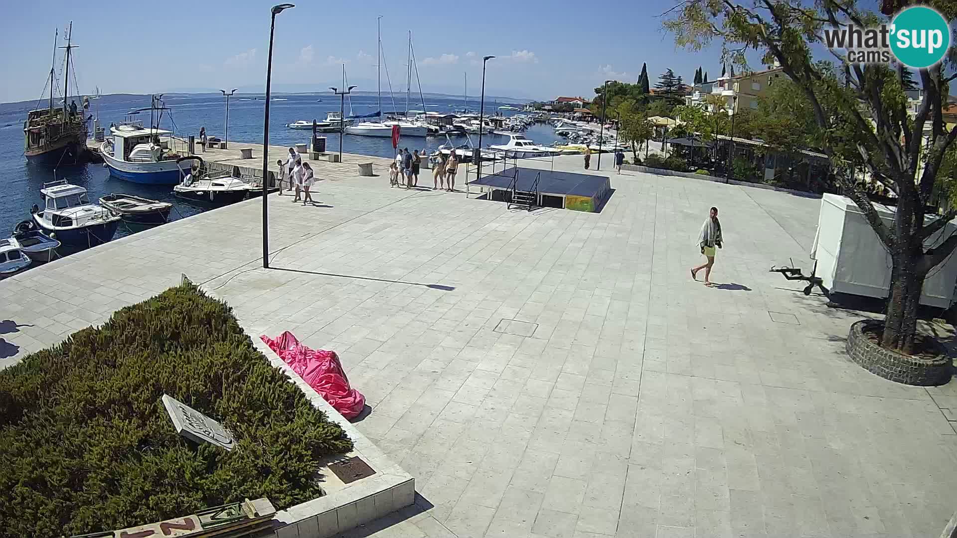 Livecam Selce – main square