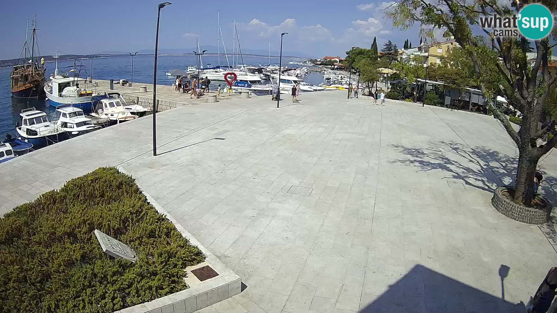 Selce webcam – Hauptplatz