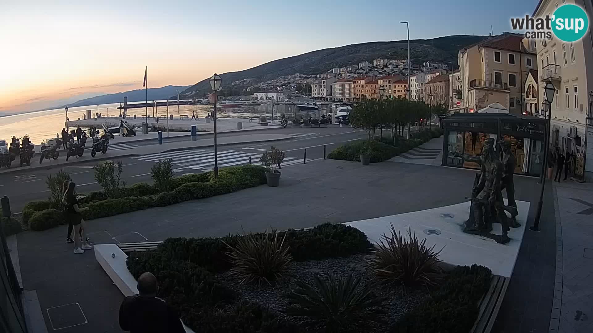Webcam en direct Senj Riva – front de mer