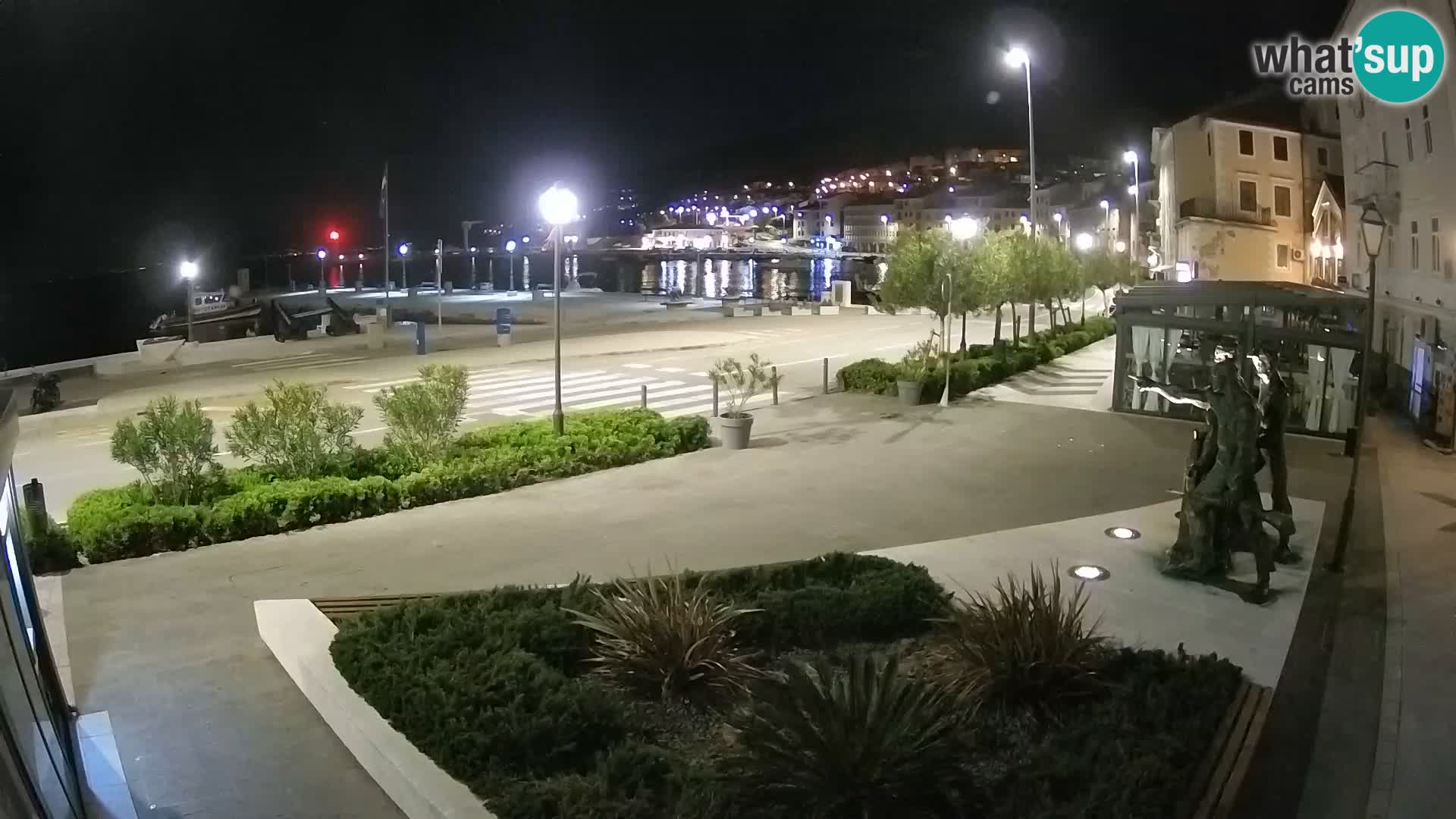 Webcam en vivo Senj riva – paseo marítimo