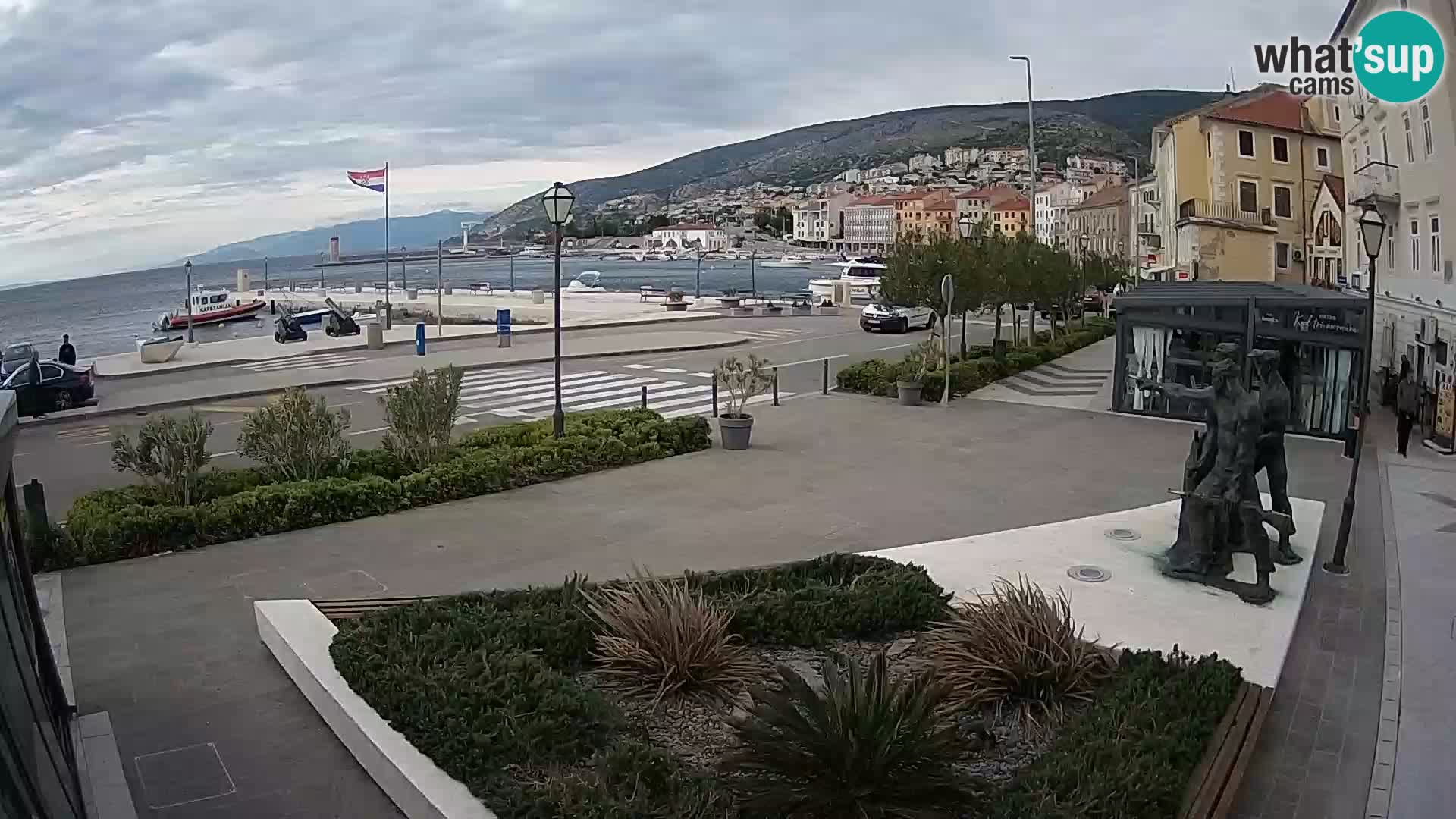 Webcam en direct Senj Riva – front de mer