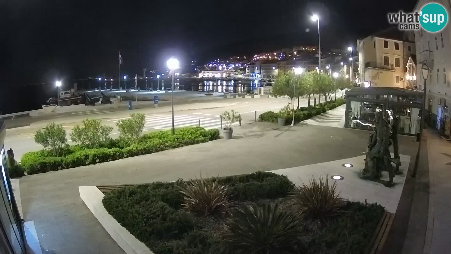 Live webcam Senj riva – seafront – Croatia