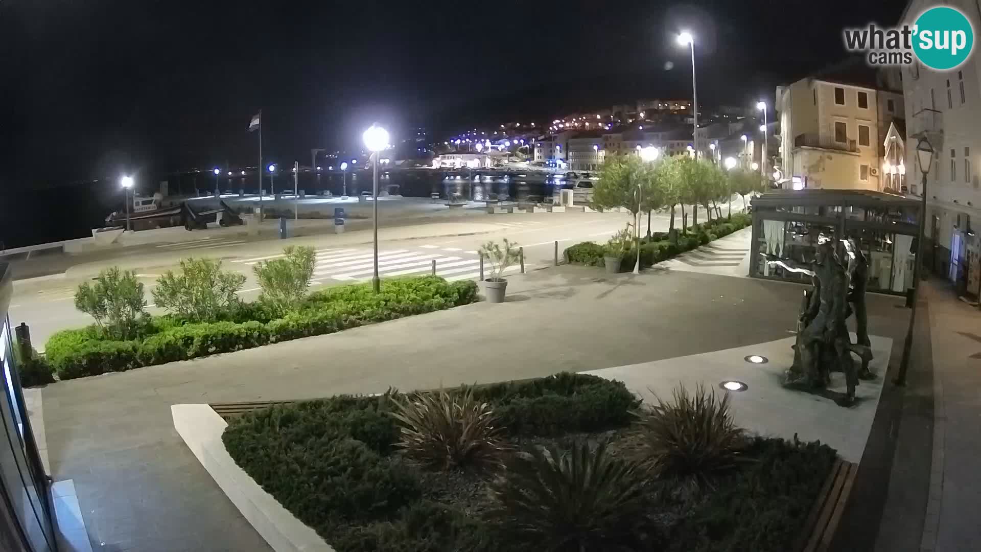 Live webcam Senj riva – seafront – Croatia