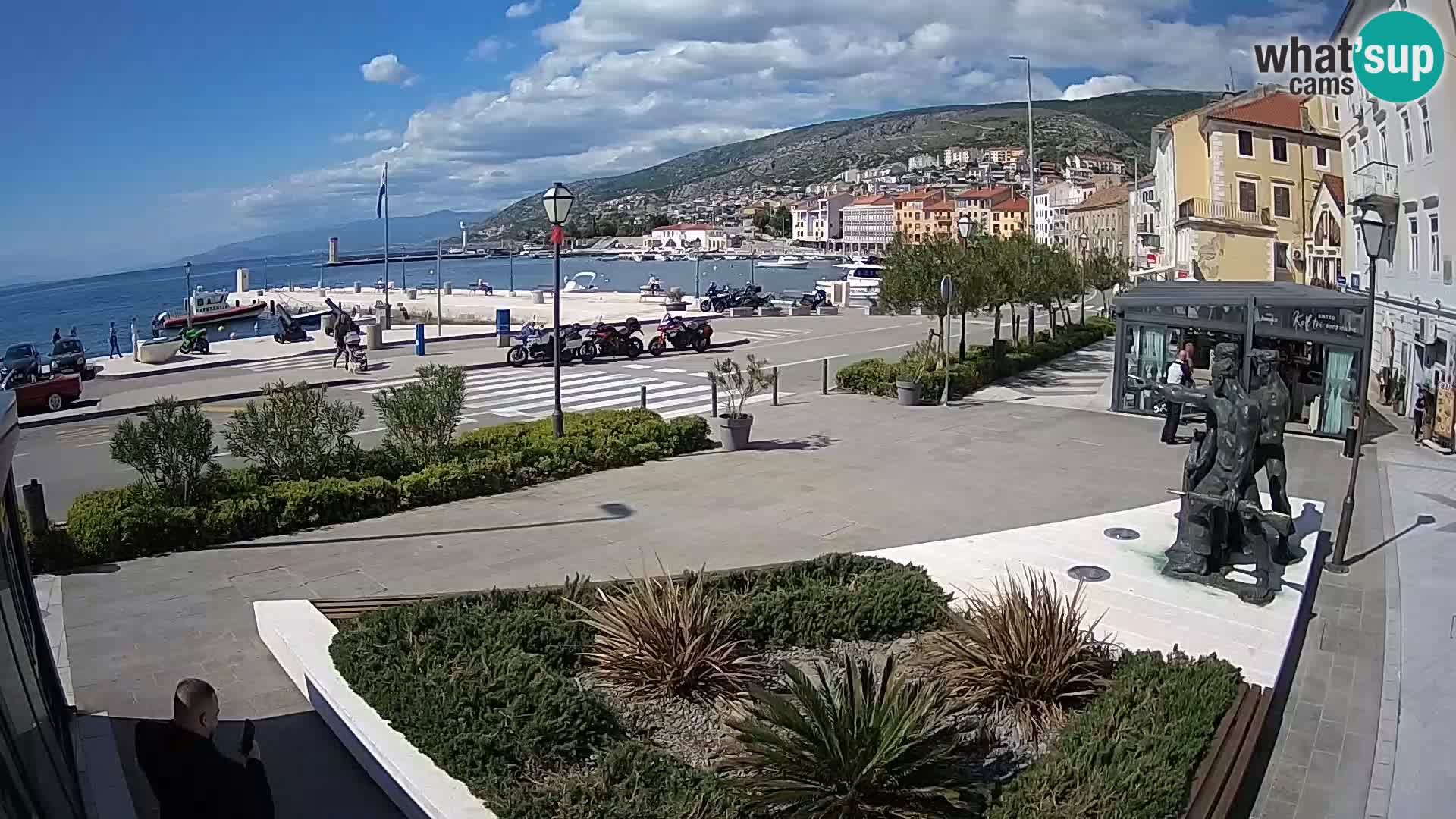 Webcam en direct Senj Riva – front de mer