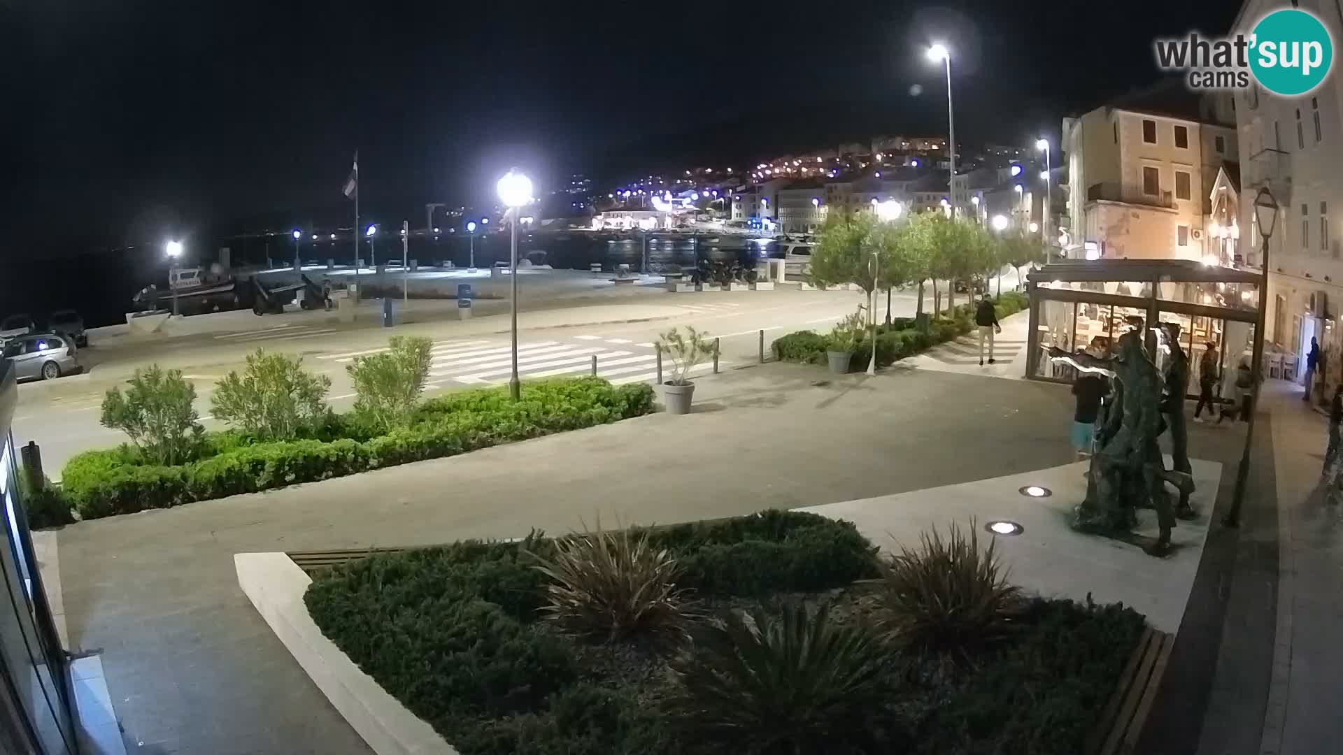 Live webcam Senj riva – seafront – Croatia