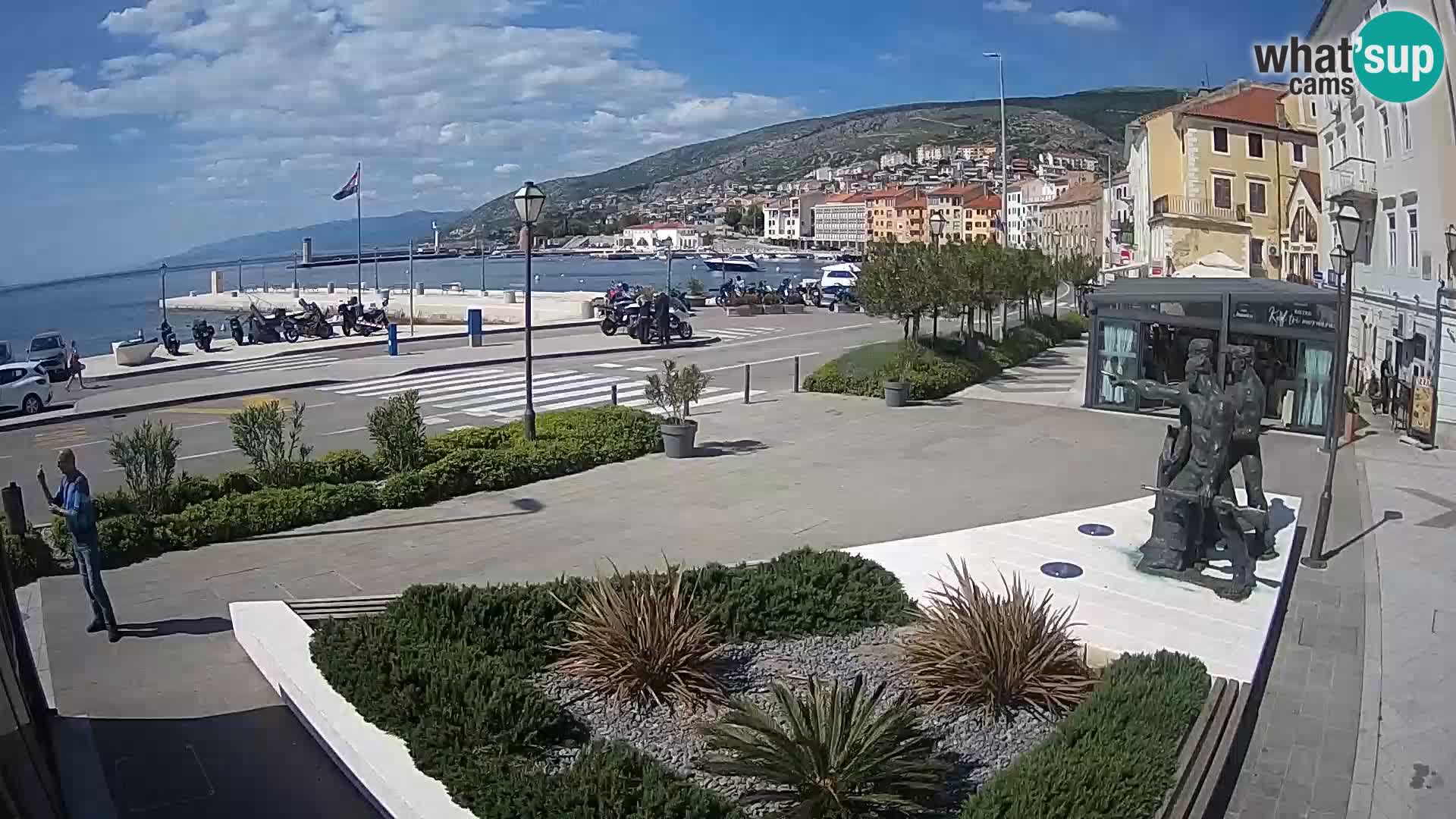 Web kamera uživo Senj riva – Hrvatska