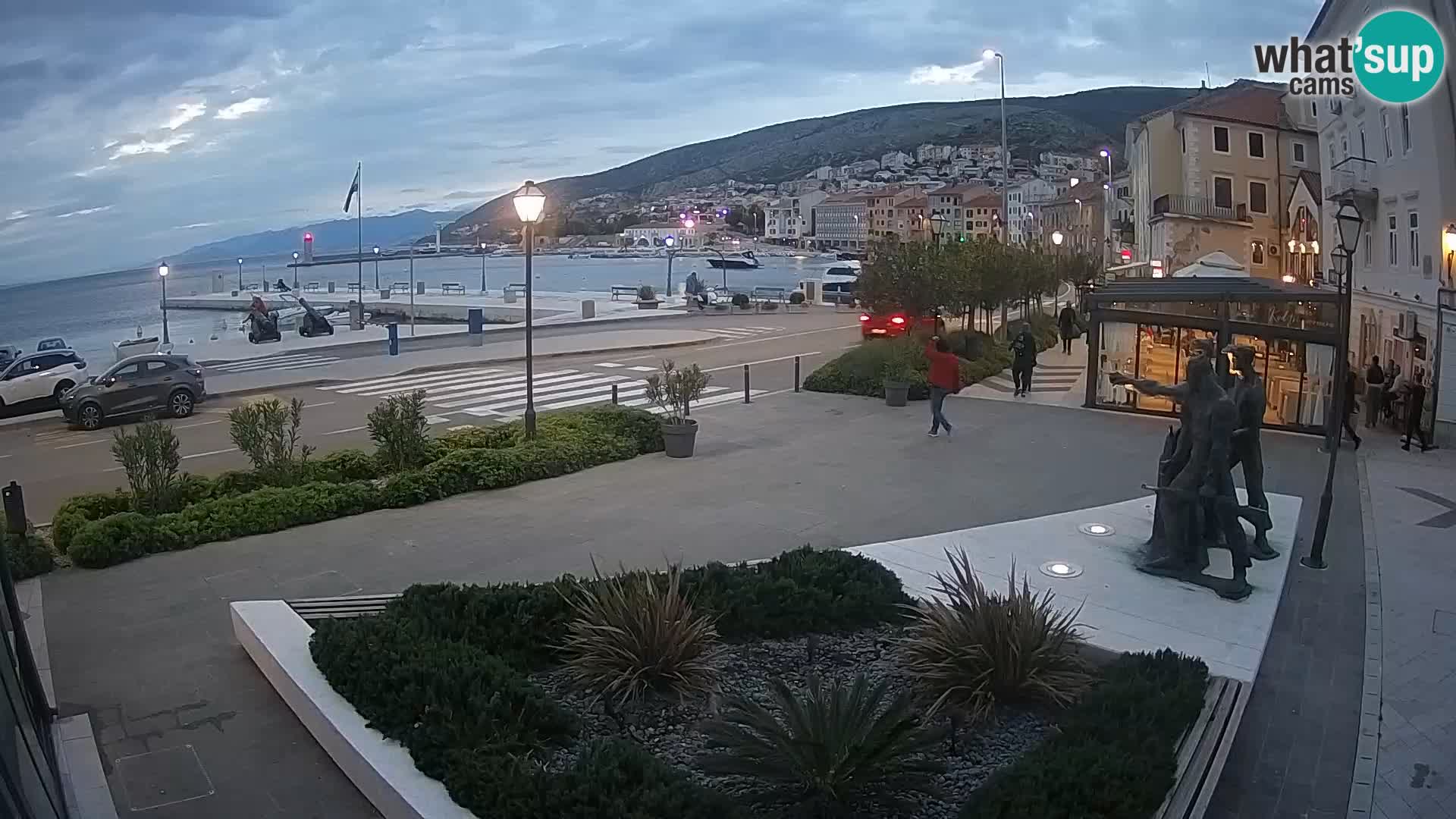 Webcam en vivo Senj riva – paseo marítimo