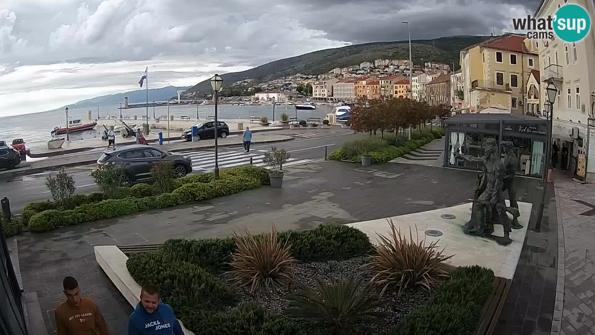 Live webcam Senj riva – seafront – Croatia