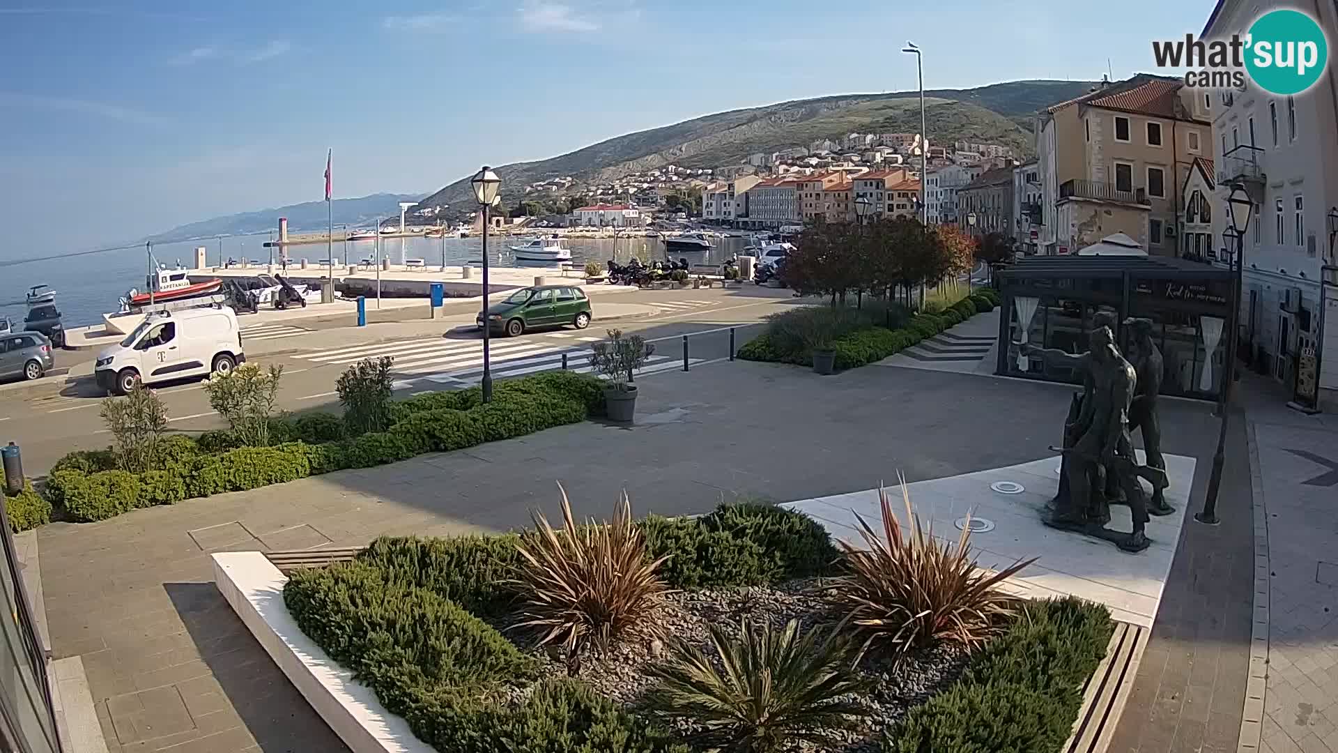 Live-Webcam Senj Riva – direkt am Meer – Kroatien