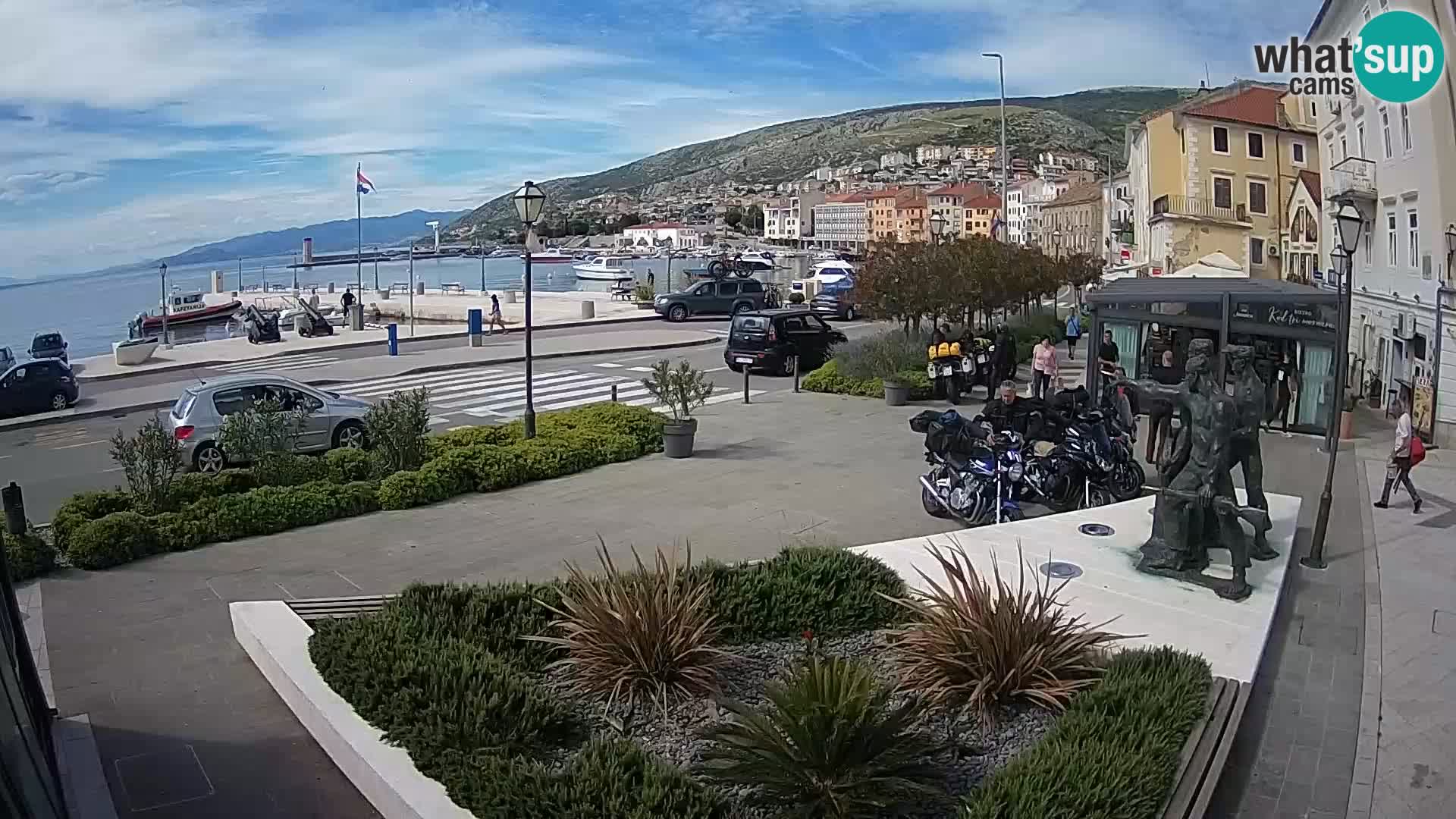 Webcam en vivo Senj riva – paseo marítimo