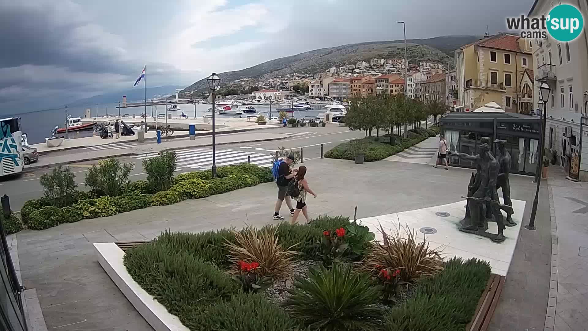 Live webcam Senj riva – seafront – Croatia