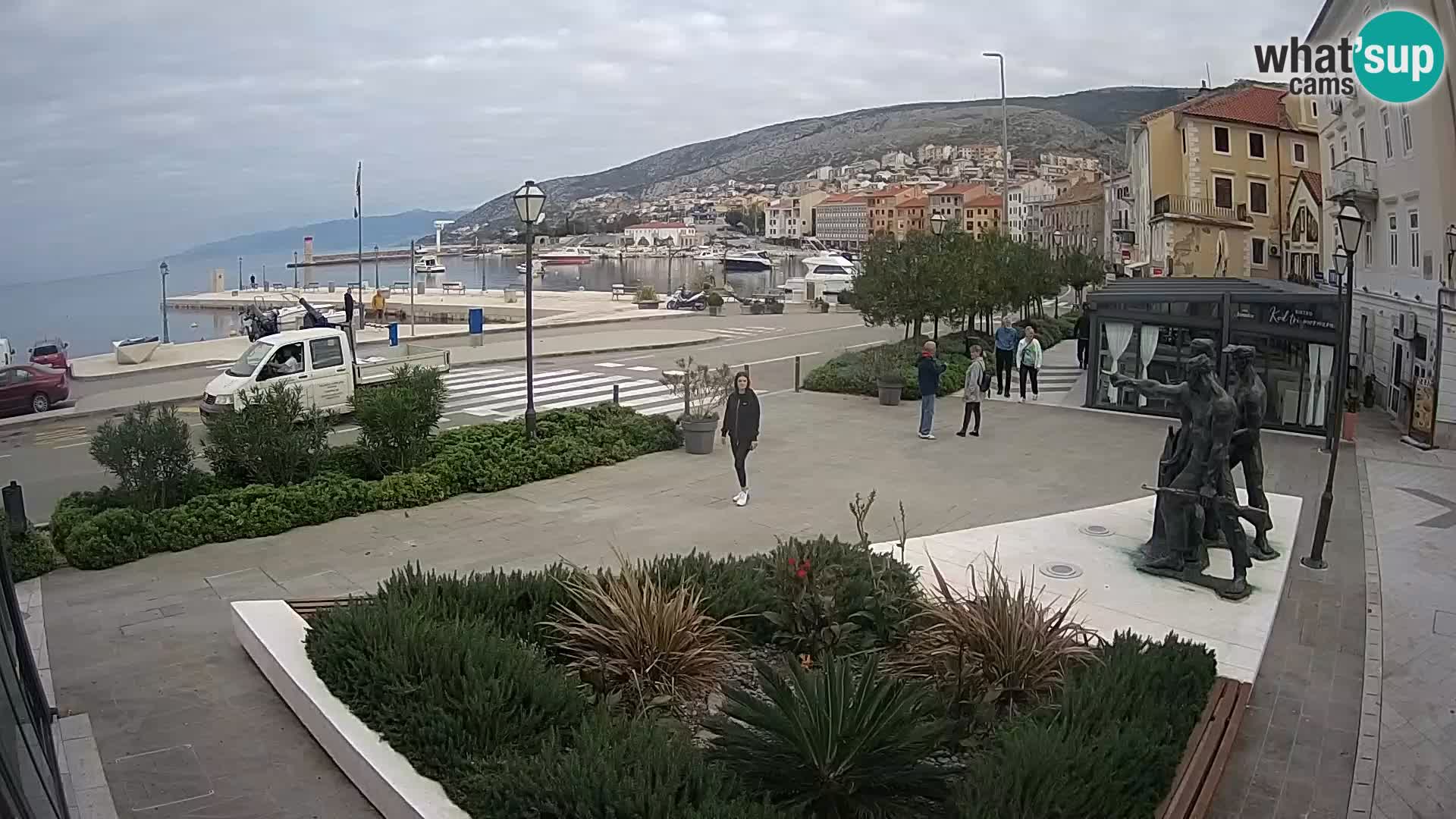 Webcam en vivo Senj riva – paseo marítimo