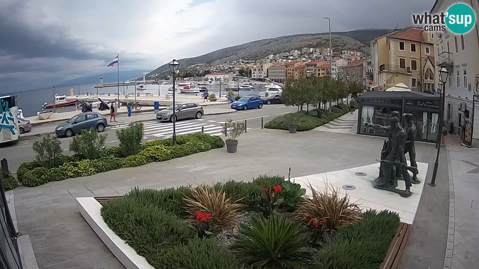 Live webcam Senj riva – seafront – Croatia