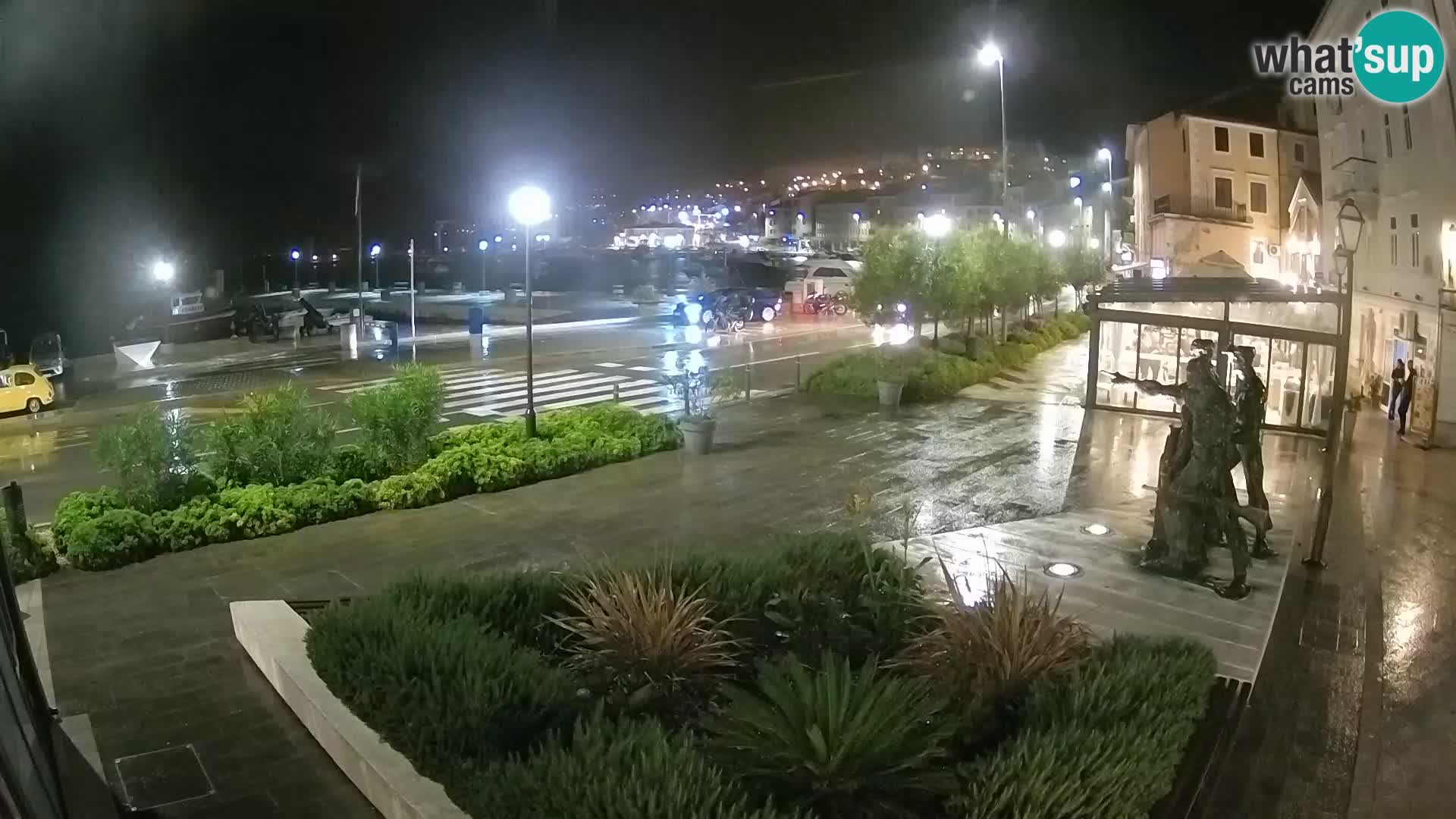 Live webcam Senj riva – seafront – Croatia