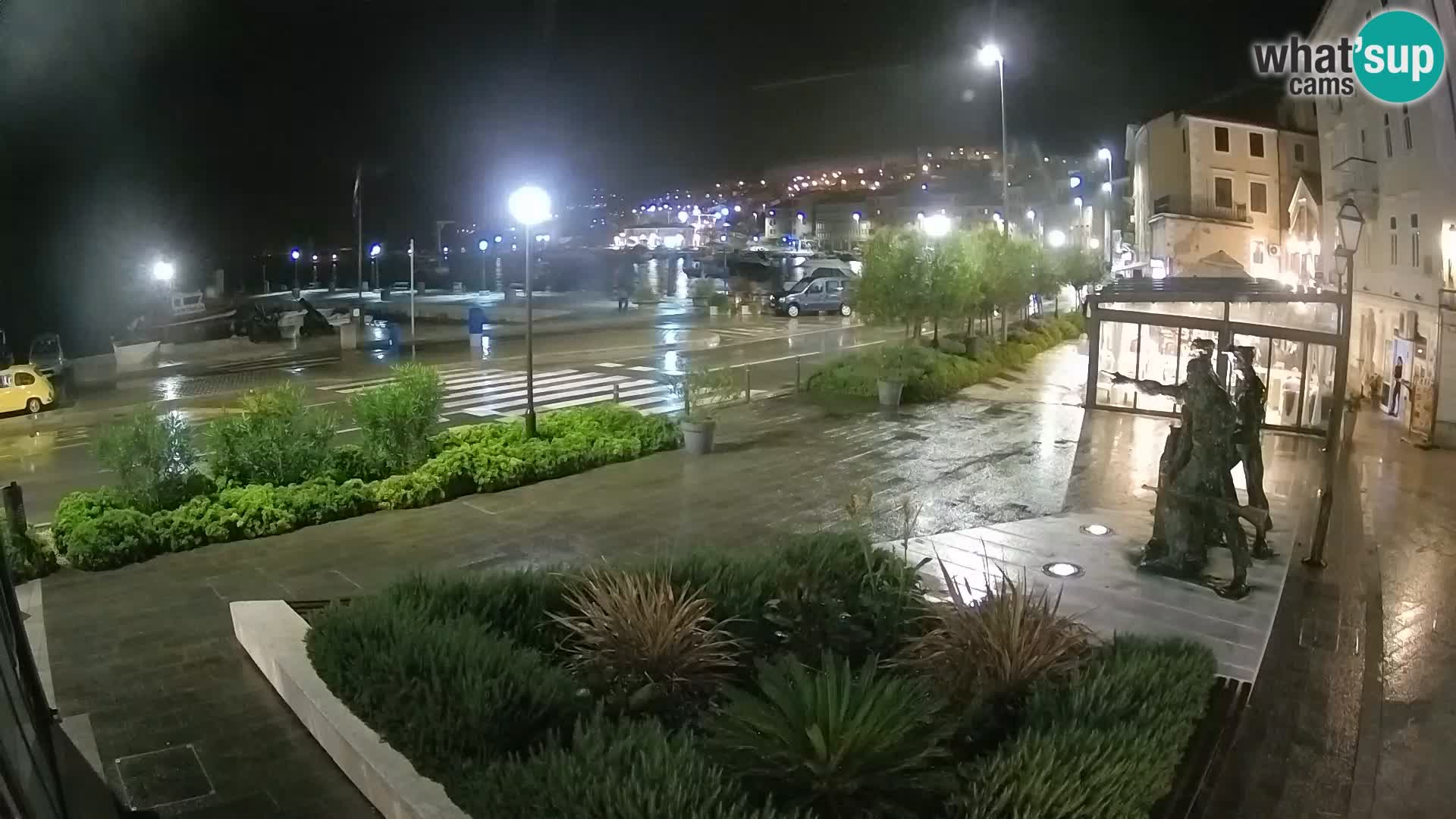 Live-Webcam Senj Riva – direkt am Meer – Kroatien