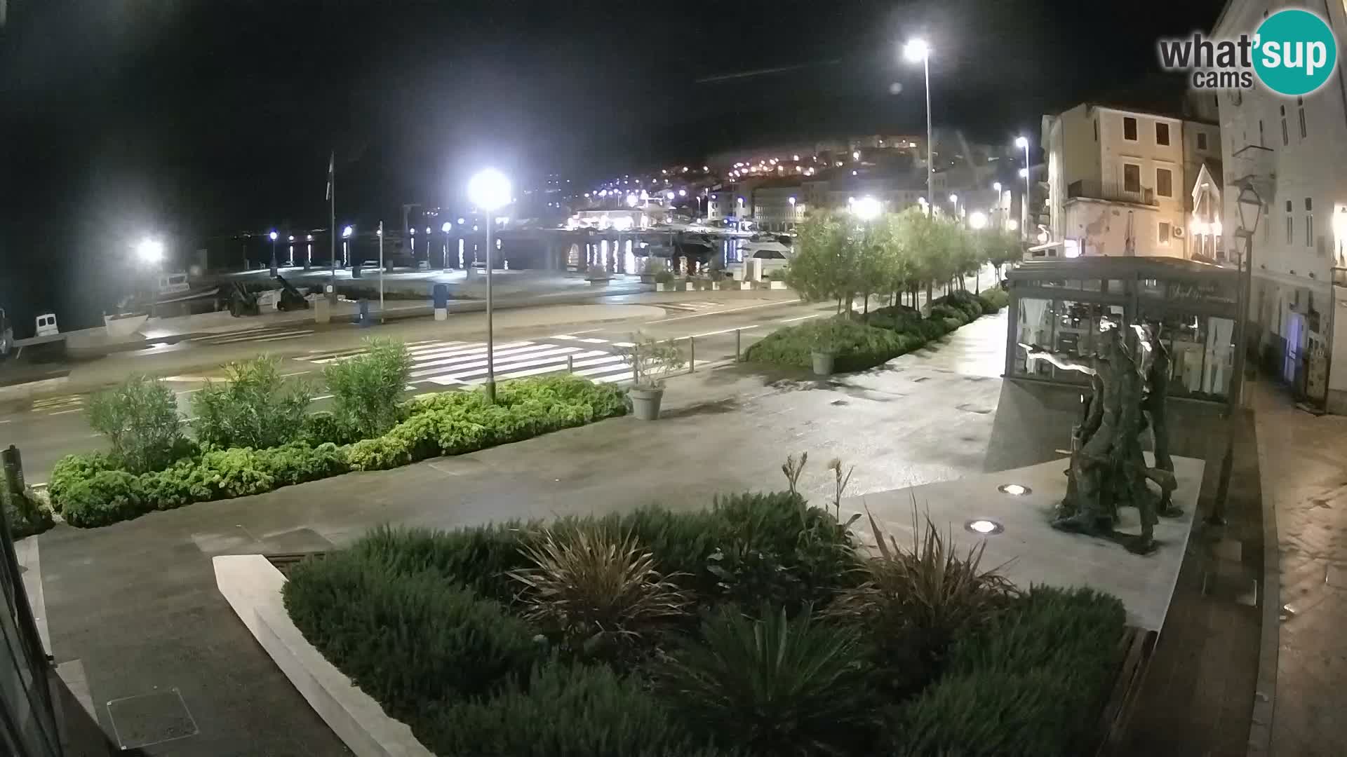 Webcam en vivo Senj riva – paseo marítimo