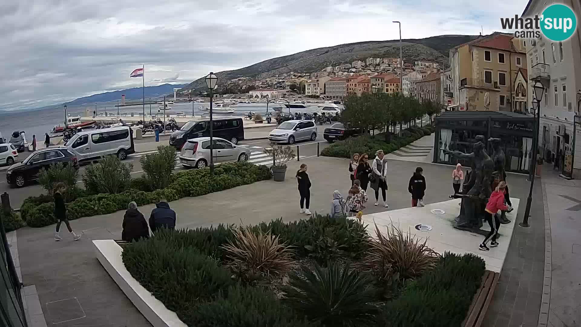 Webcam en vivo Senj riva – paseo marítimo