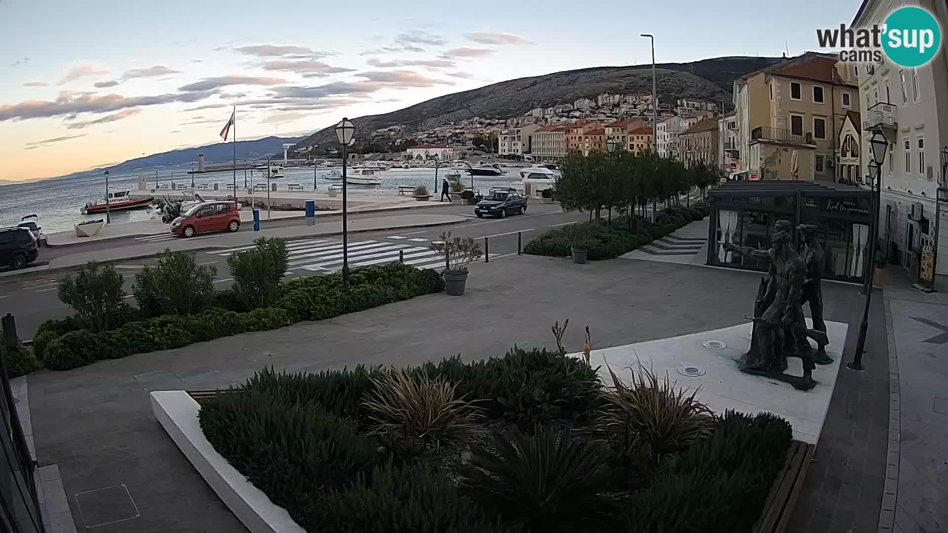 Webcam en vivo Senj riva – paseo marítimo