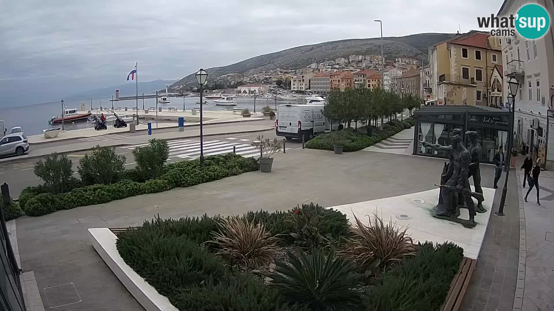 Live webcam Senj riva – fronte mare