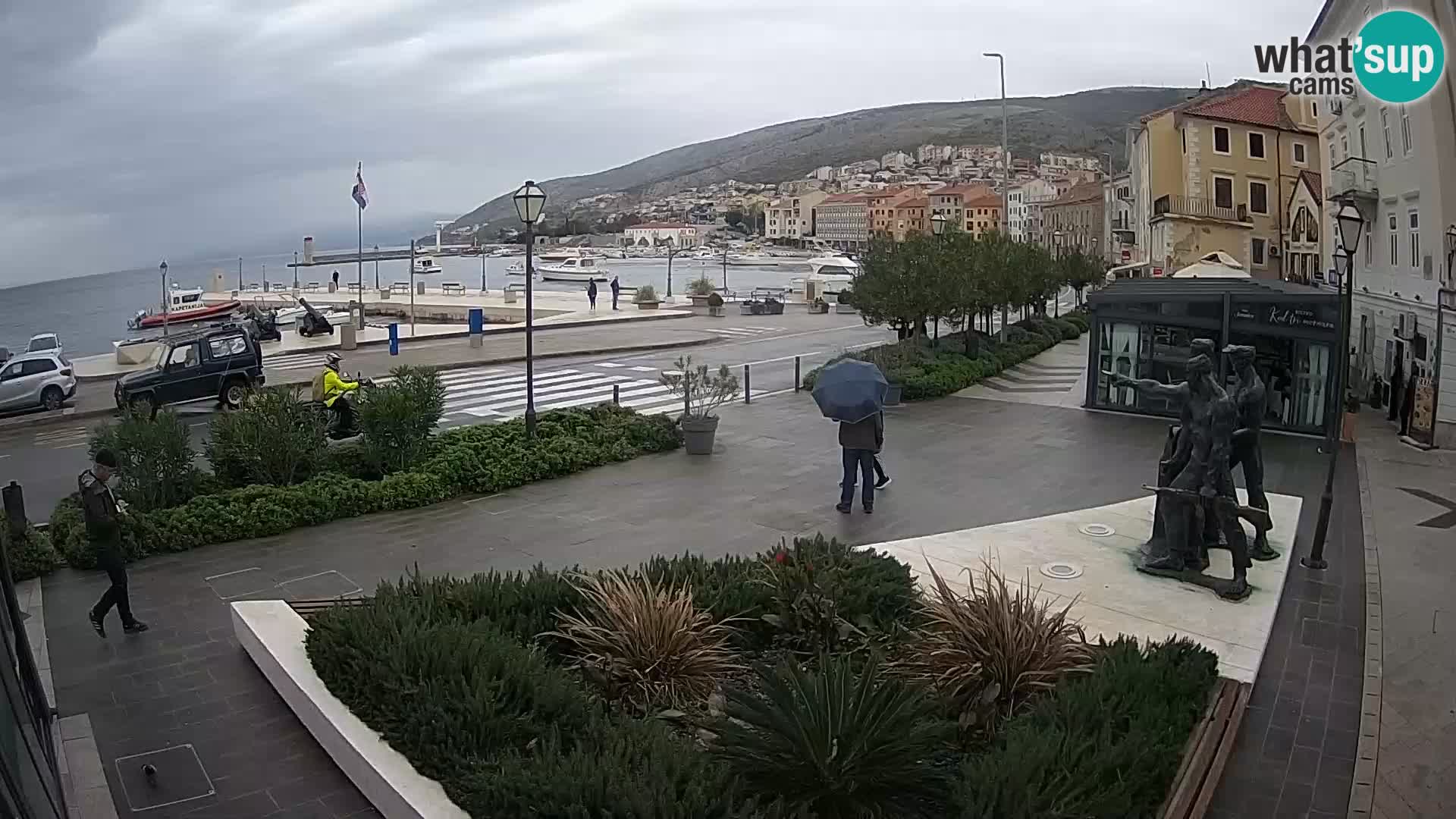 Live webcam Senj riva – seafront – Croatia