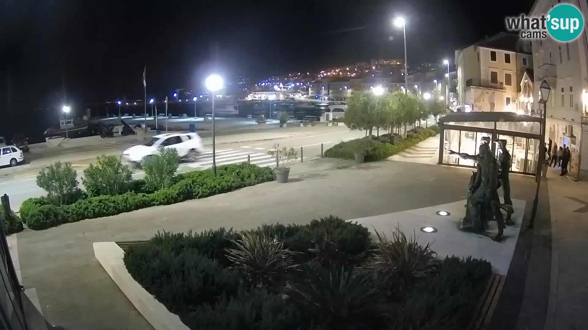 Live webcam Senj riva – seafront – Croatia