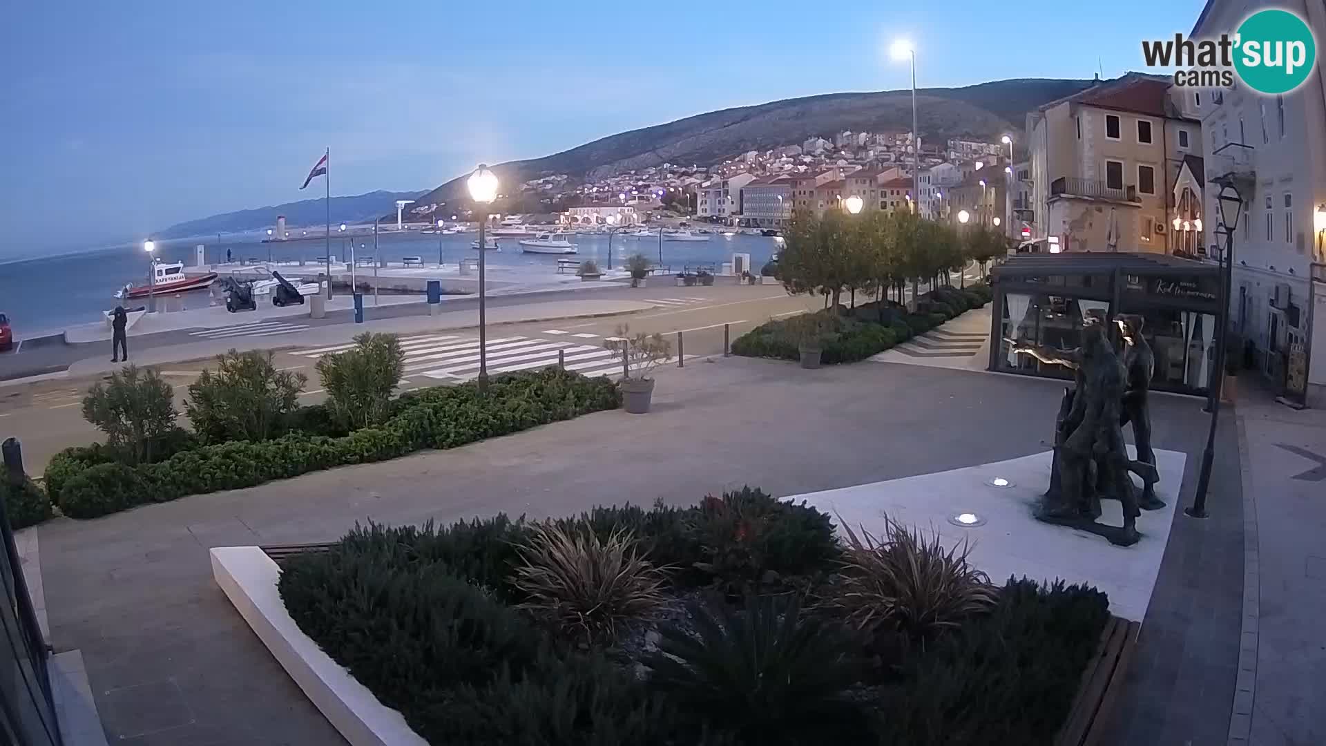 Webcam en vivo Senj riva – paseo marítimo