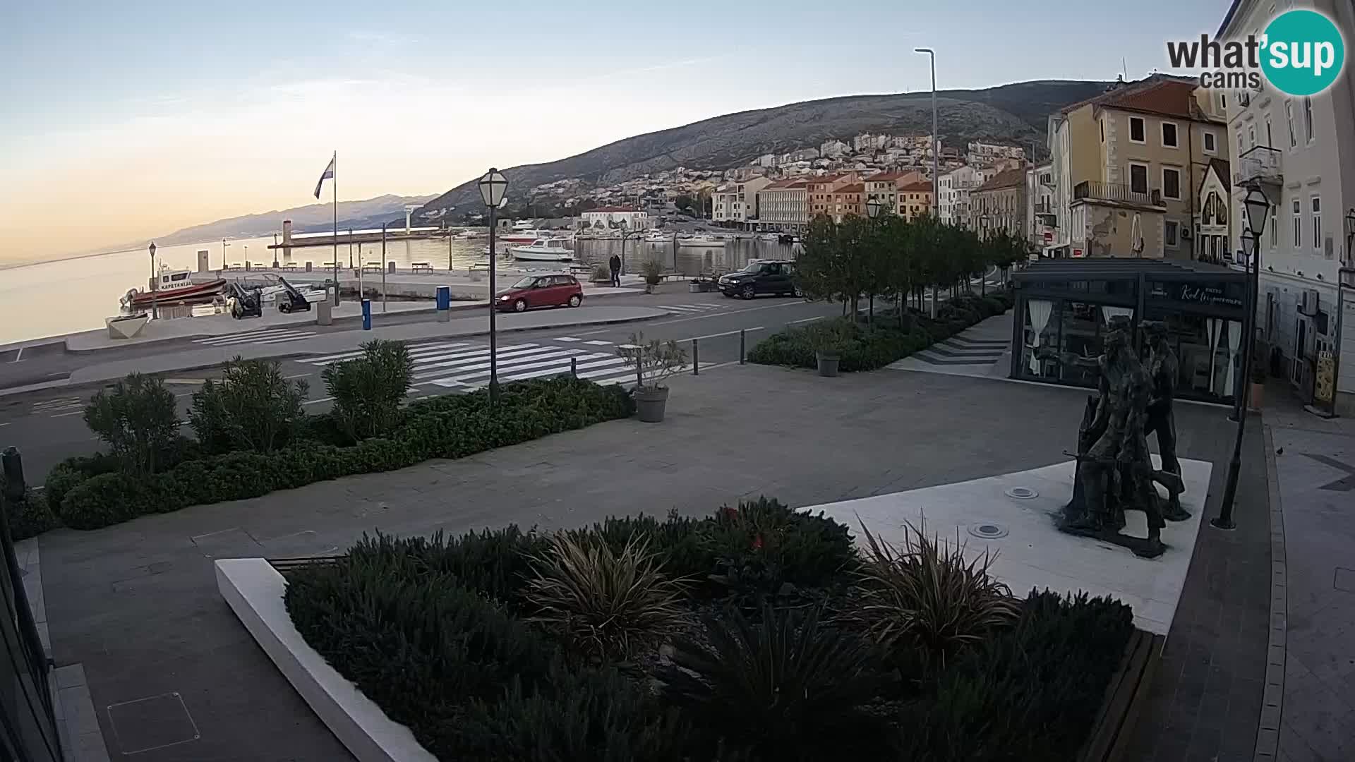 Webcam en vivo Senj riva – paseo marítimo