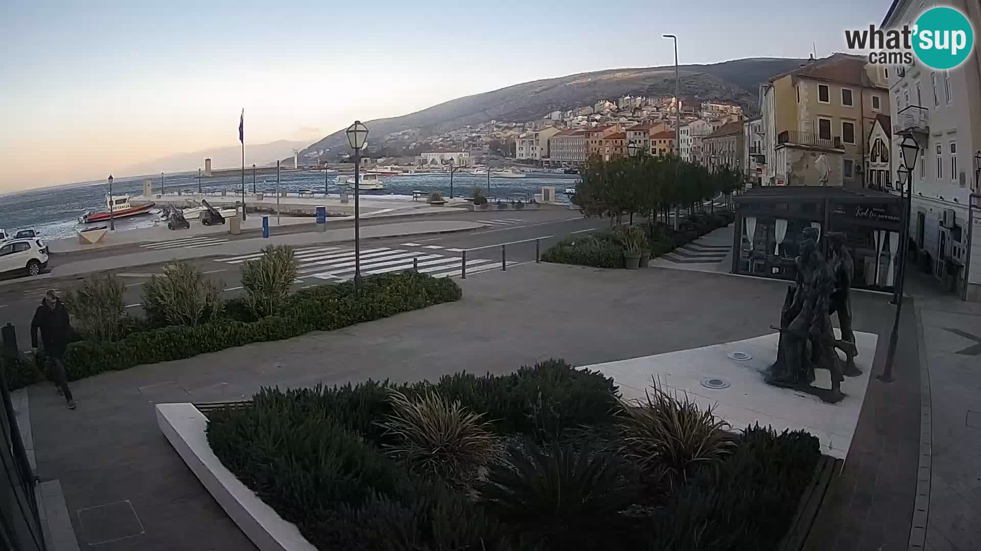 Webcam en vivo Senj riva – paseo marítimo