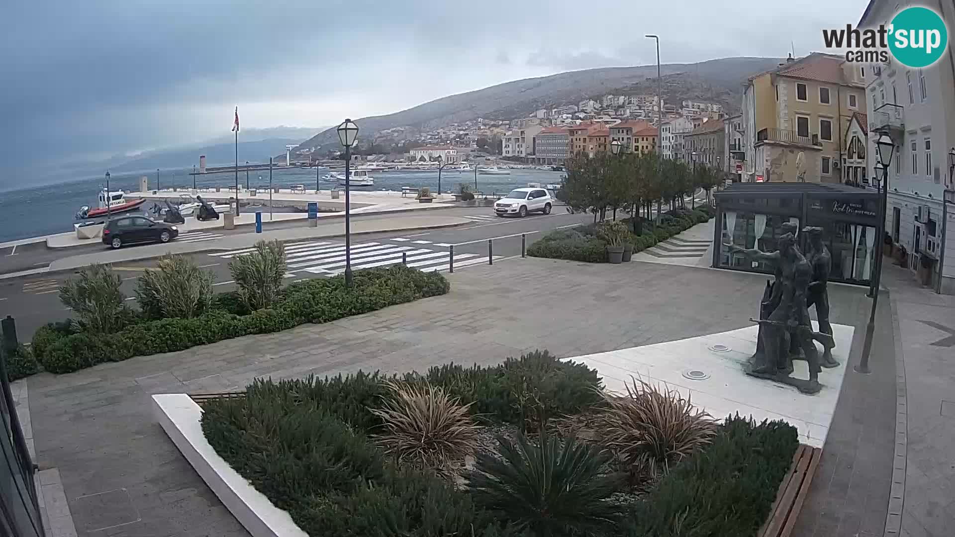 Webcam en vivo Senj riva – paseo marítimo