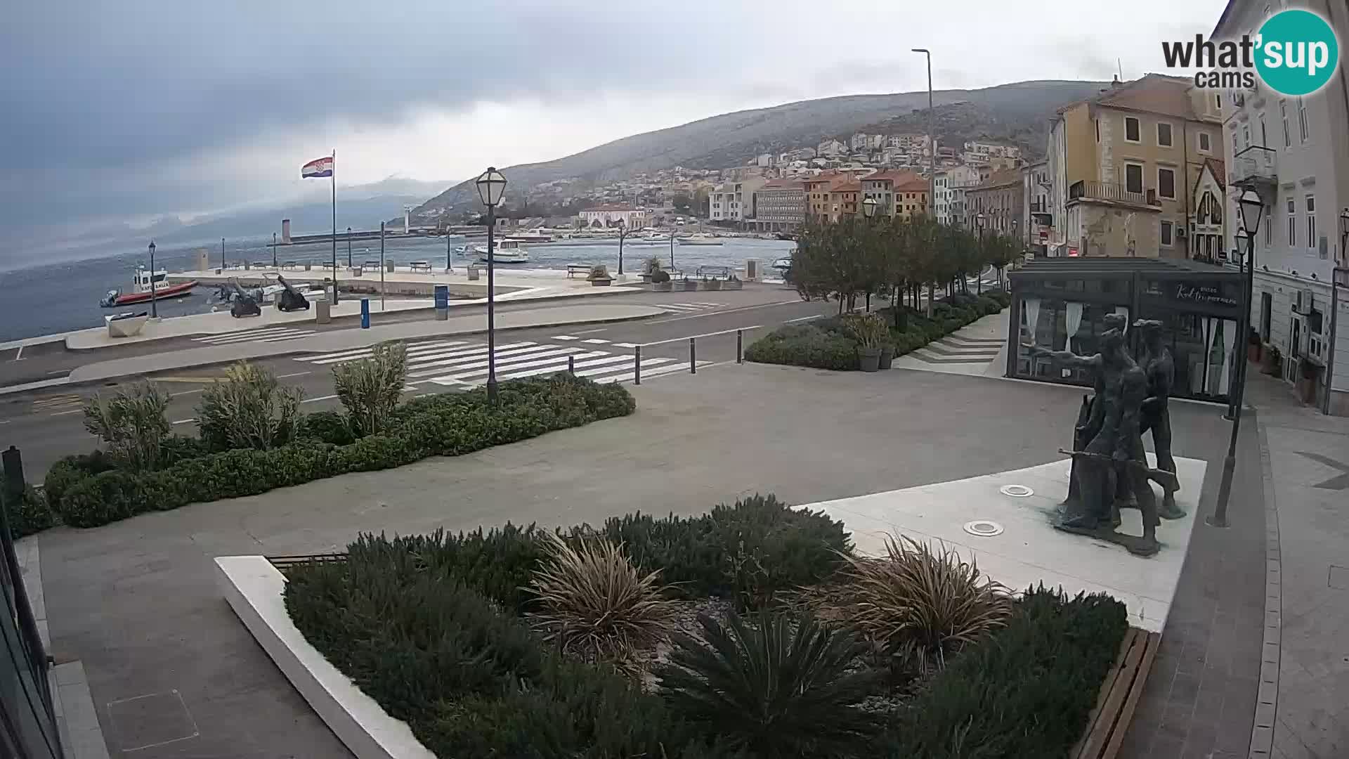 Webcam en vivo Senj riva – paseo marítimo