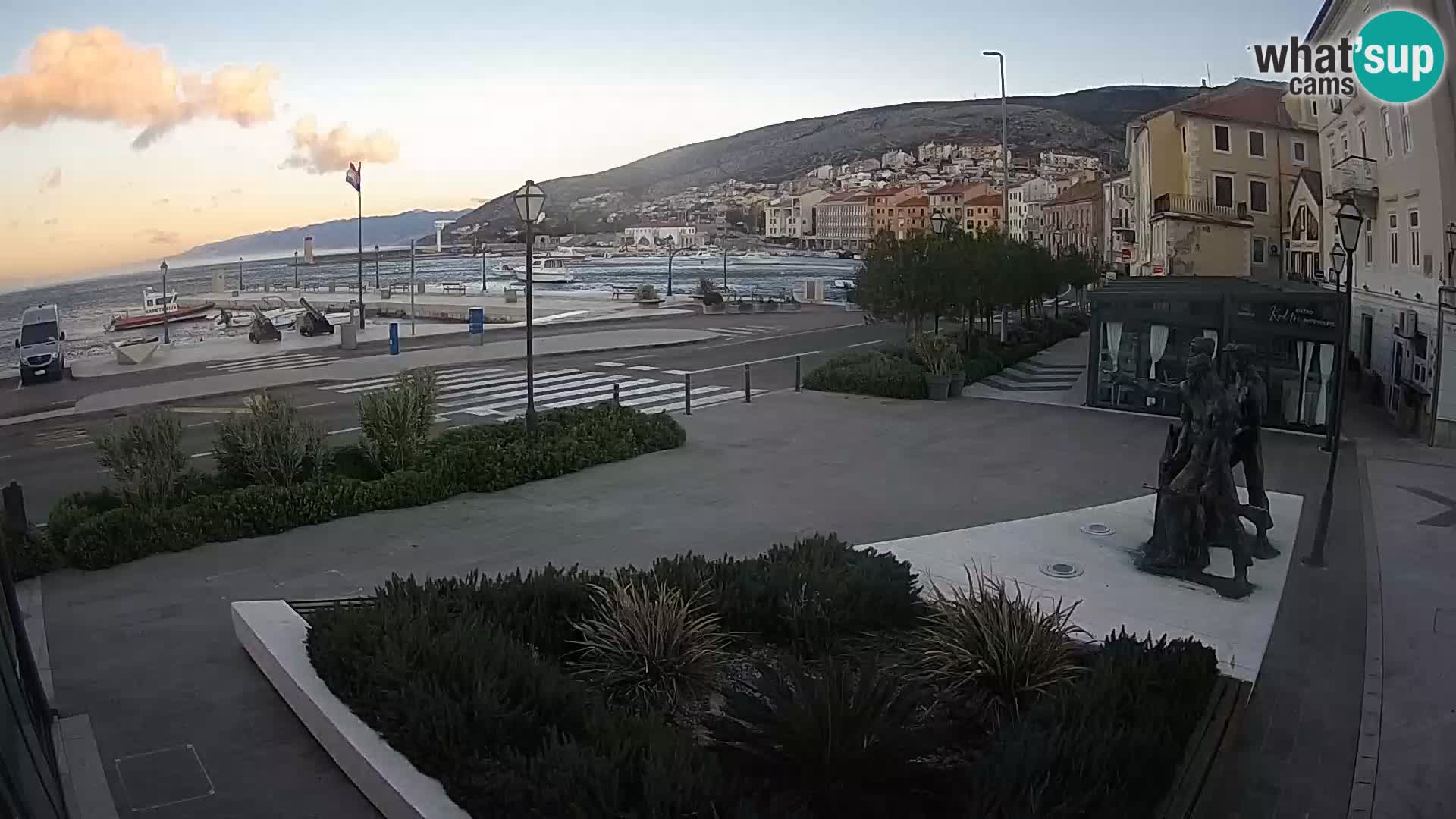 Webcam en vivo Senj riva – paseo marítimo