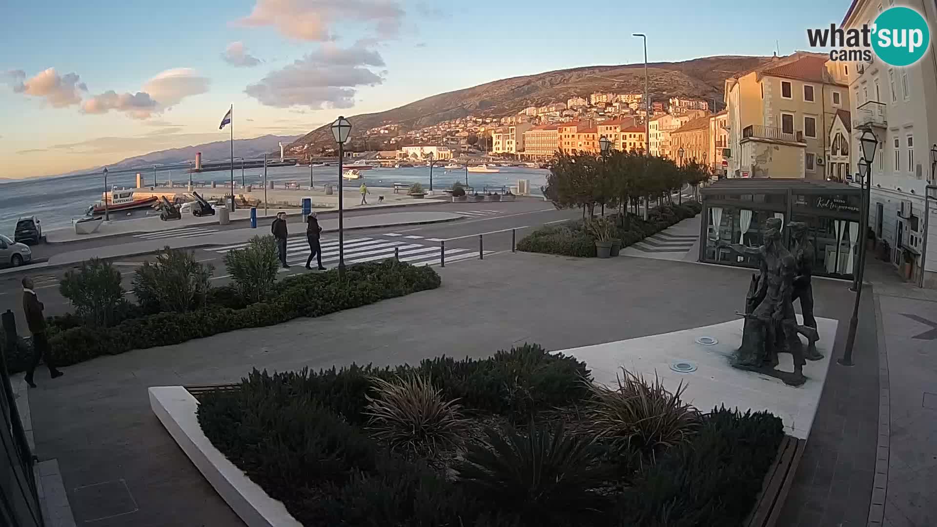 Webcam en vivo Senj riva – paseo marítimo