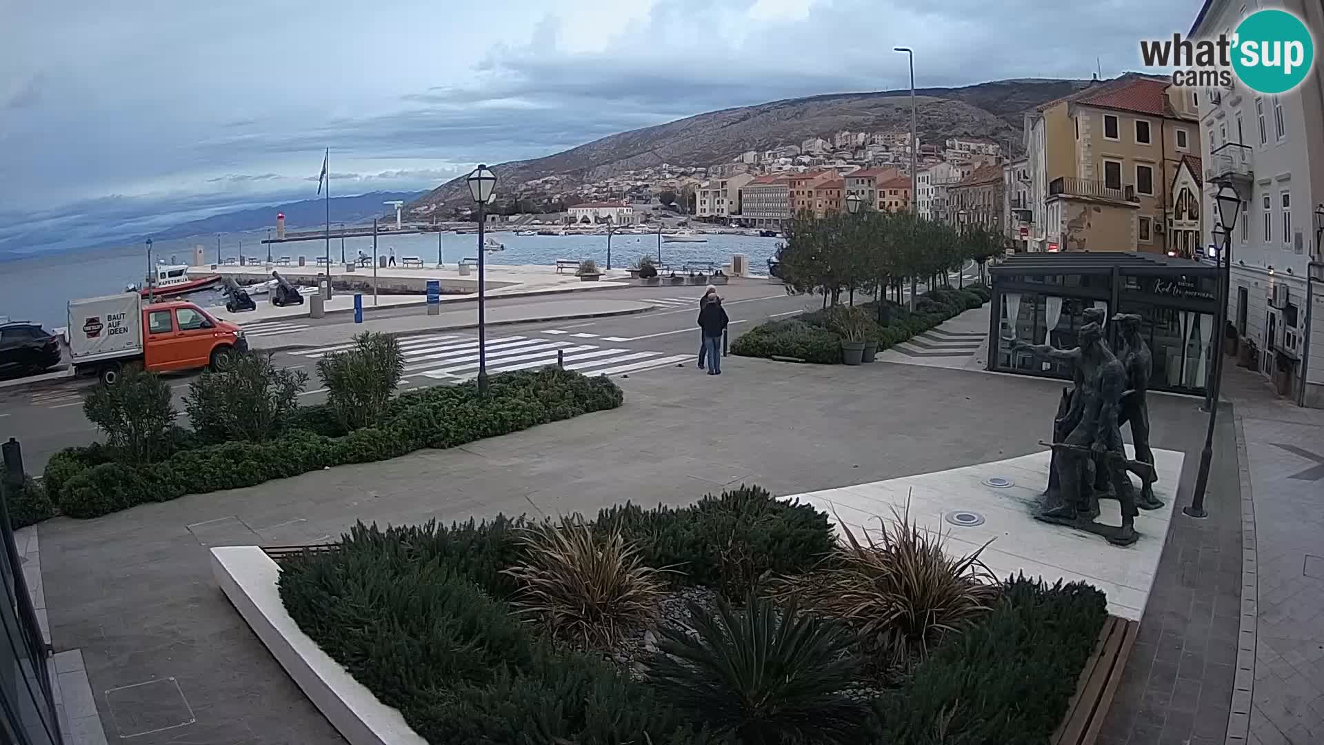 Live-Webcam Senj Riva – direkt am Meer – Kroatien