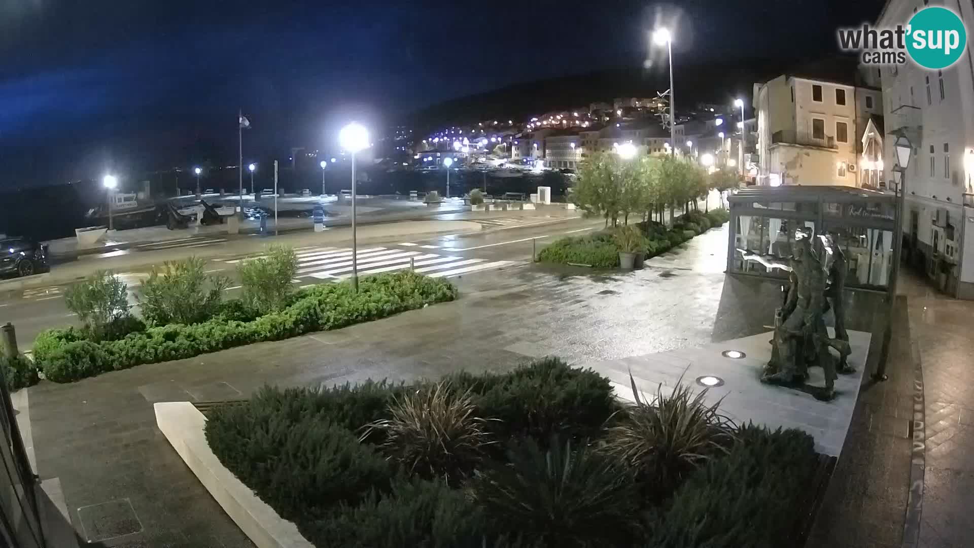 Live-Webcam Senj Riva – direkt am Meer – Kroatien