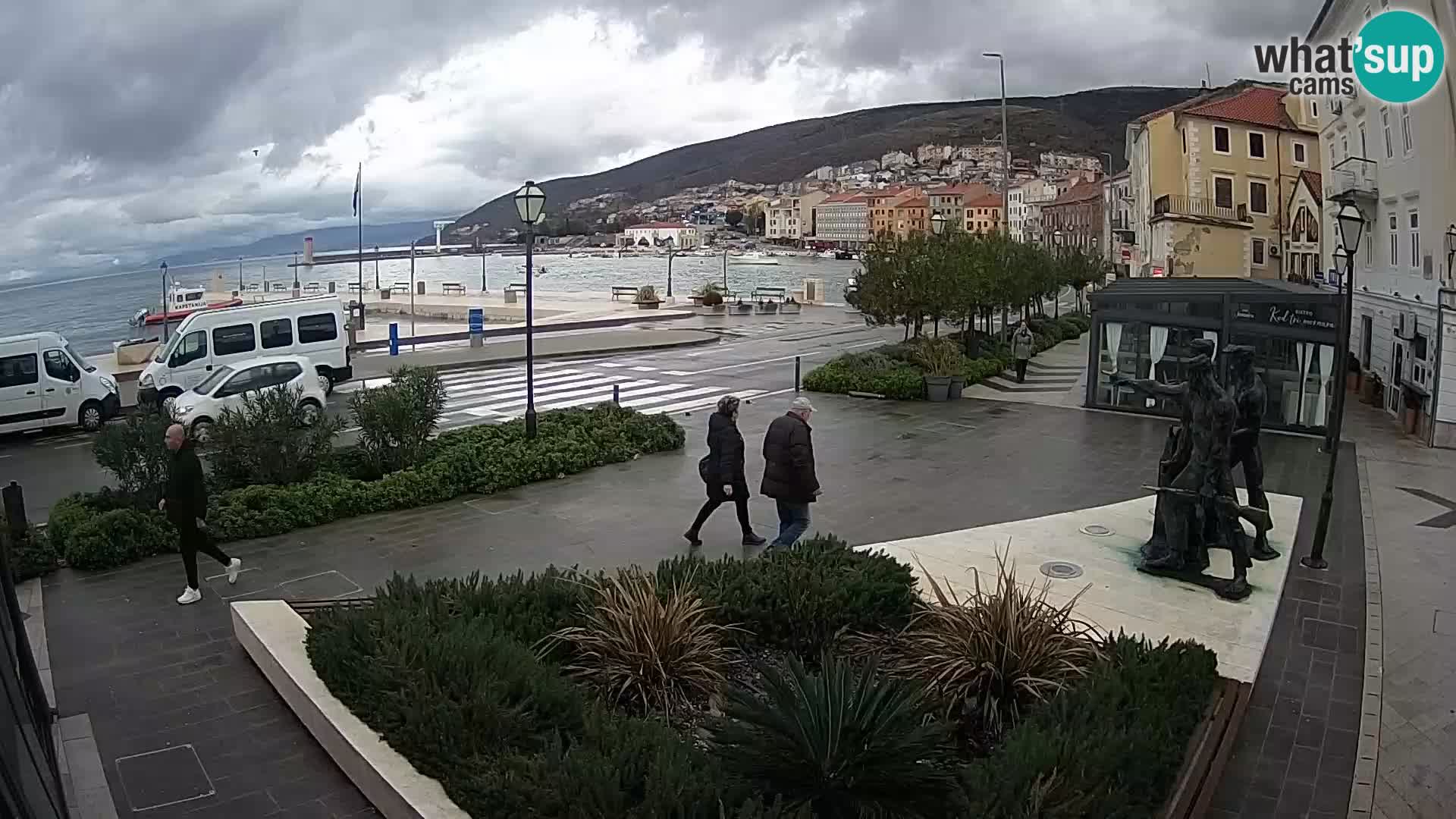 Webcam en vivo Senj riva – paseo marítimo