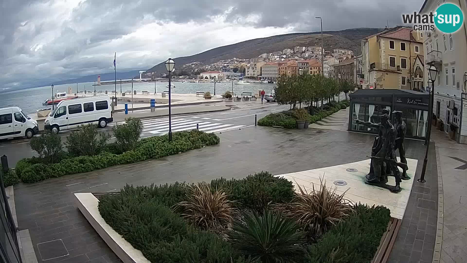 Webcam en vivo Senj riva – paseo marítimo