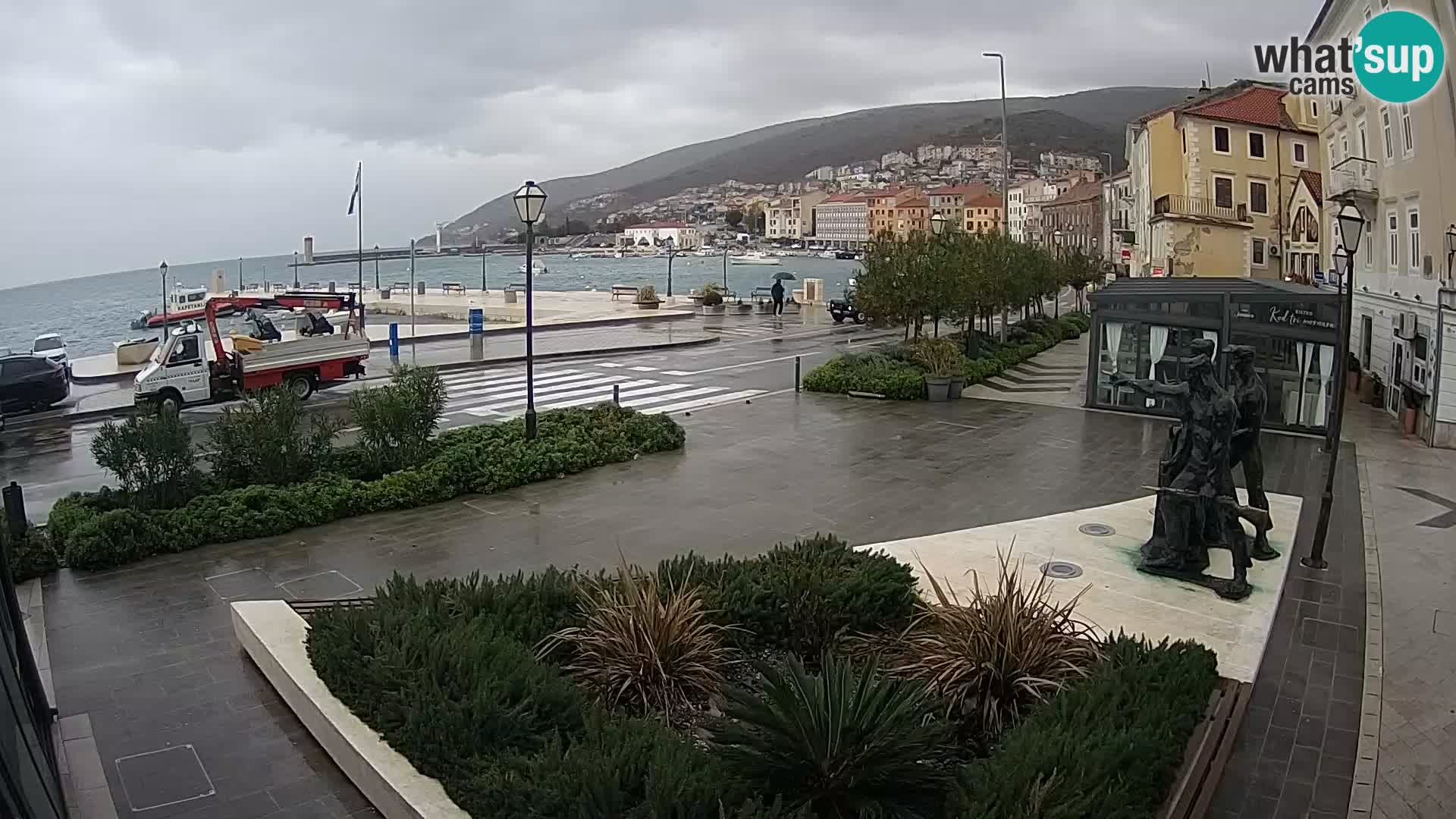 Webcam en vivo Senj riva – paseo marítimo