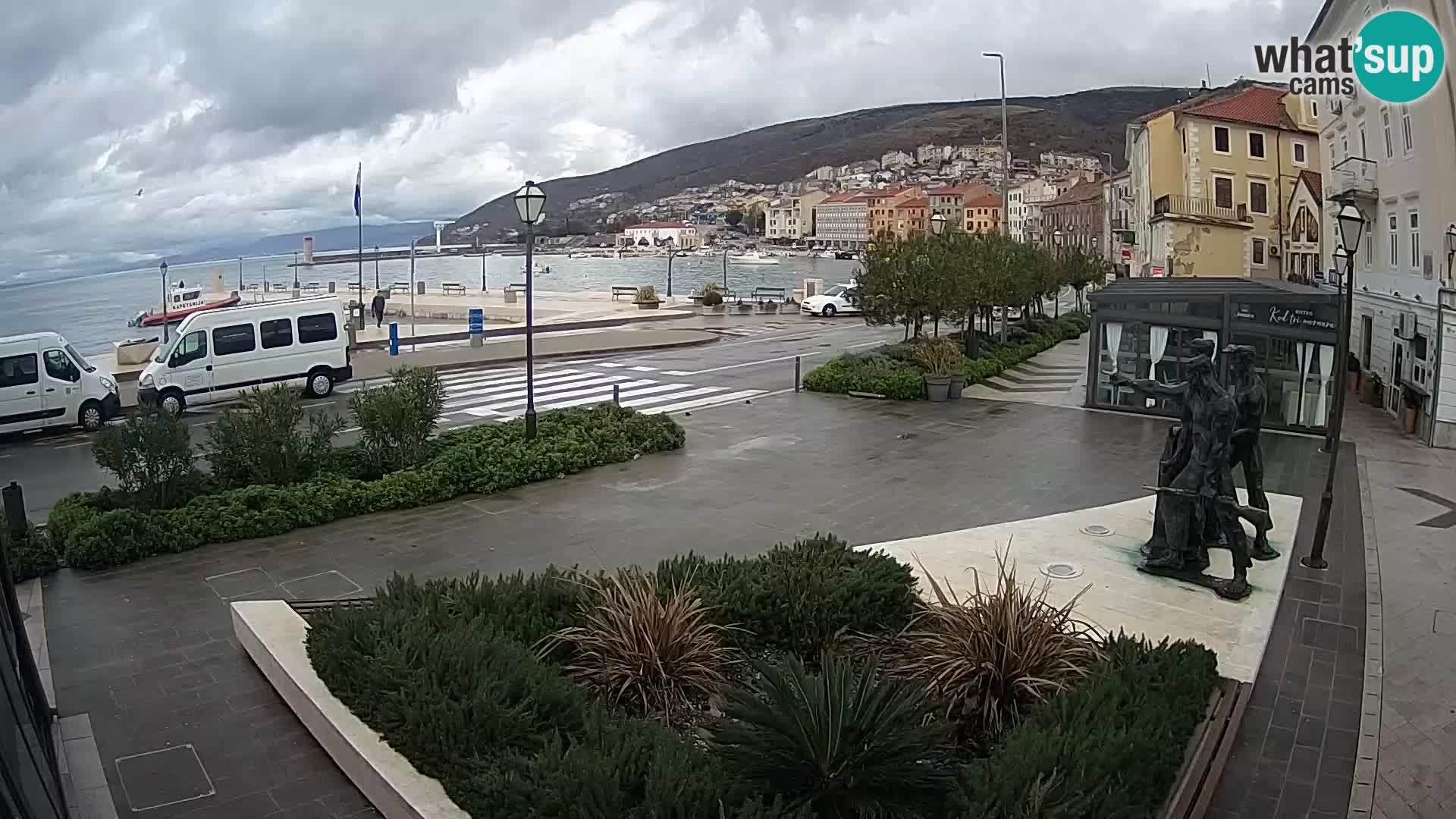 Webcam en vivo Senj riva – paseo marítimo