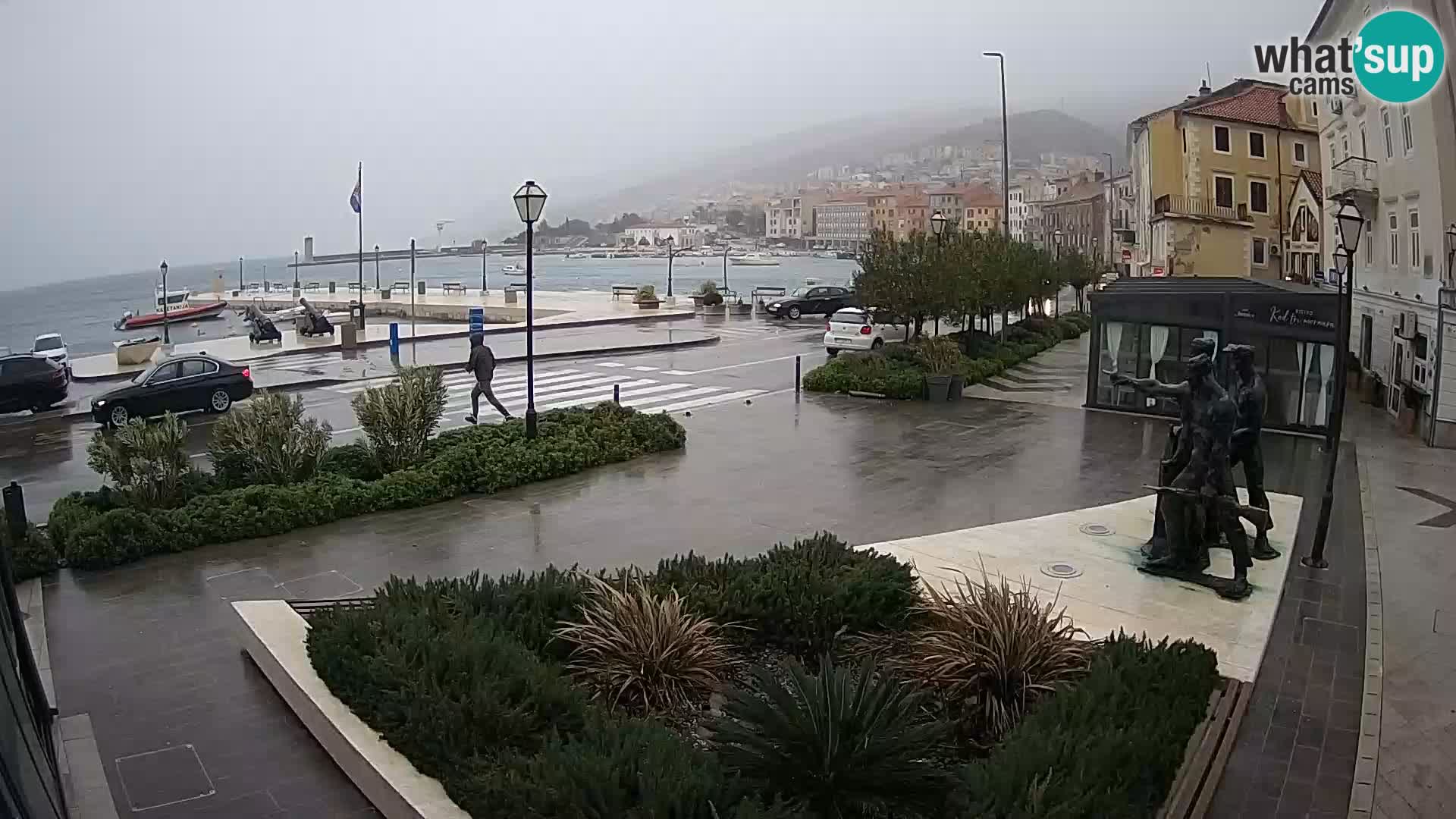 Live webcam Senj riva – fronte mare