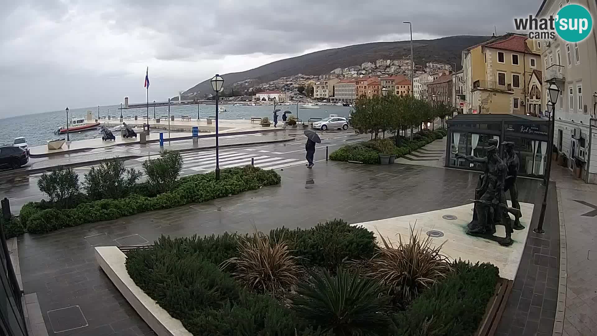 Webcam en vivo Senj riva – paseo marítimo